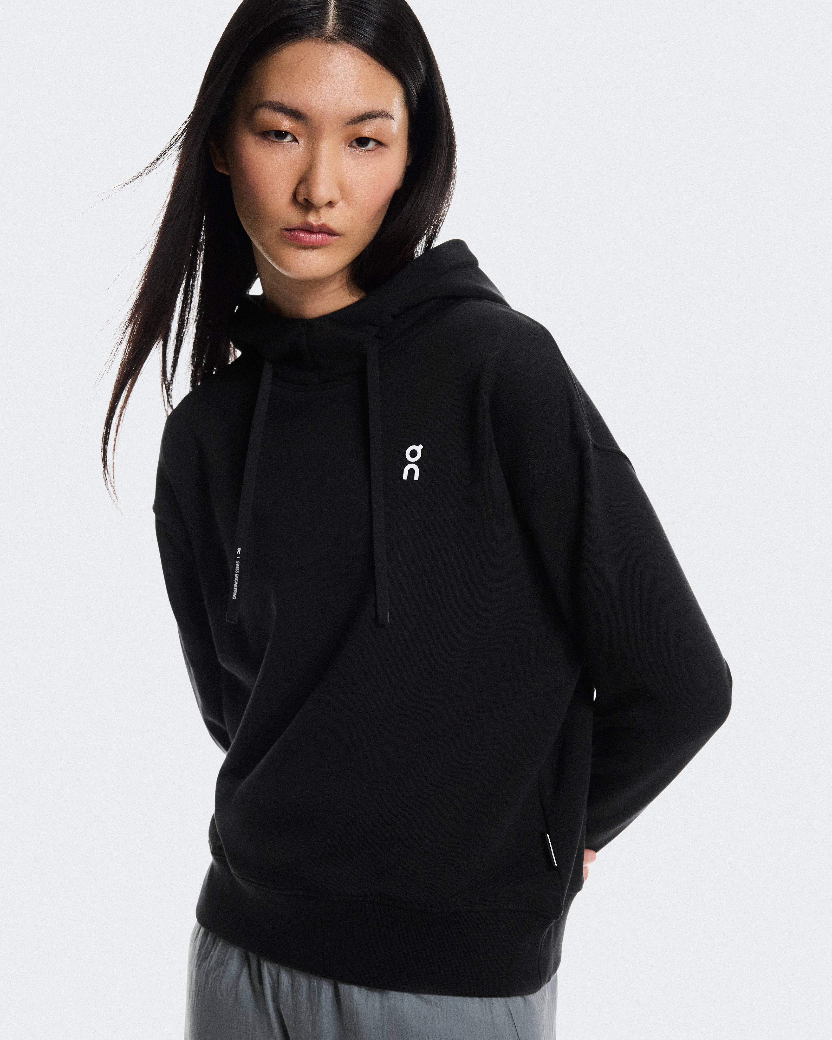 On Club Hoodie Smash Black | Orchid (Women'S)