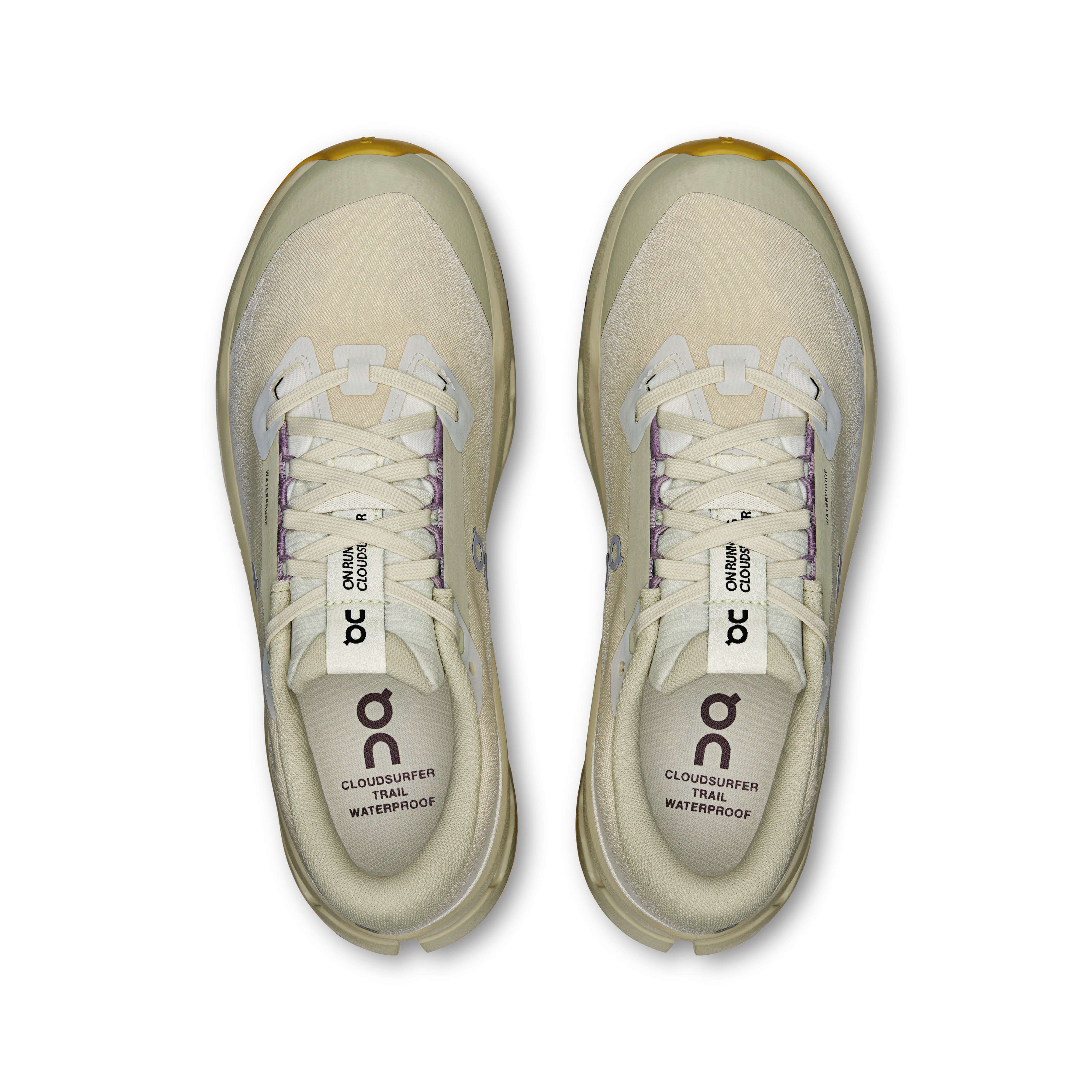 On Cloudsurfer Trail 2 Waterproof Ghost Chalk (Women'S)