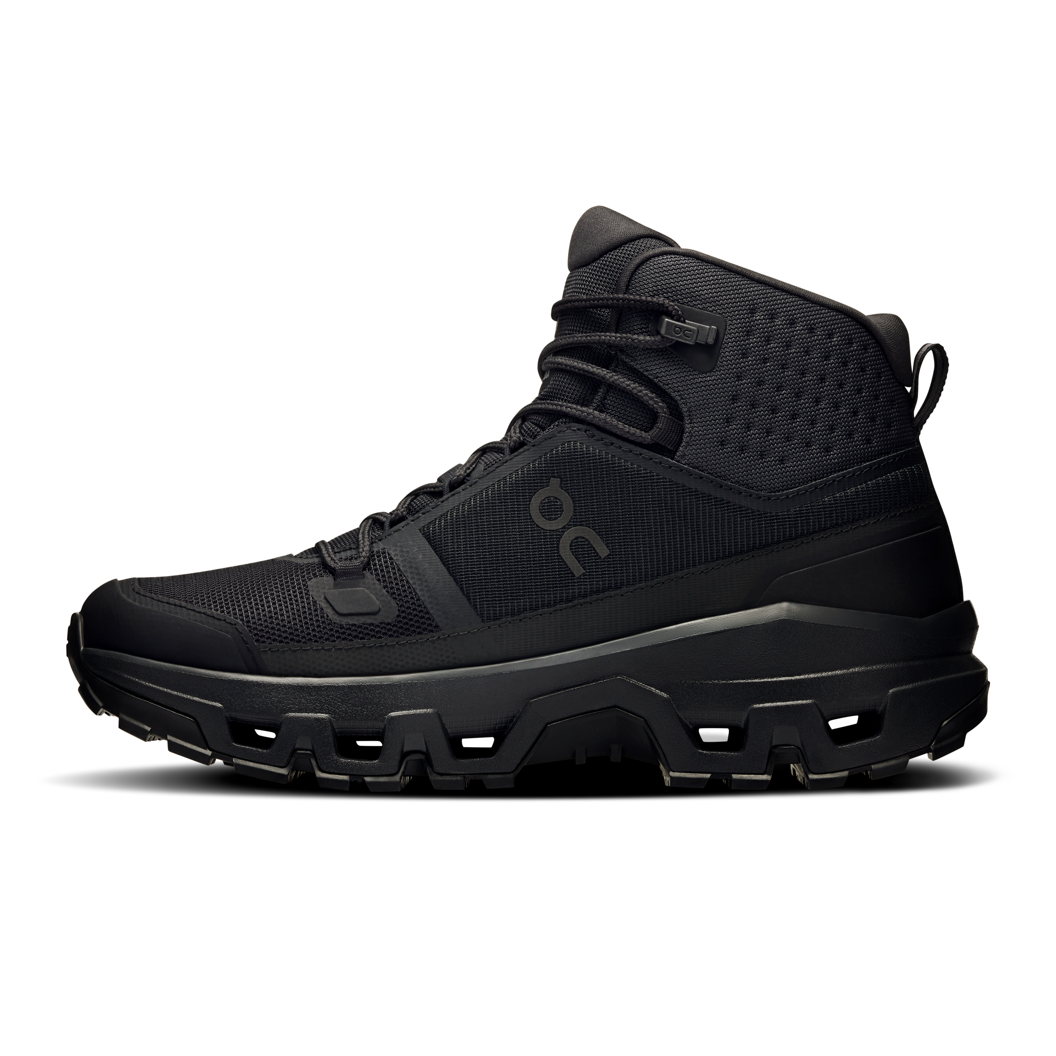 On Cloudrock Mid Waterproof Black Black (Women'S)