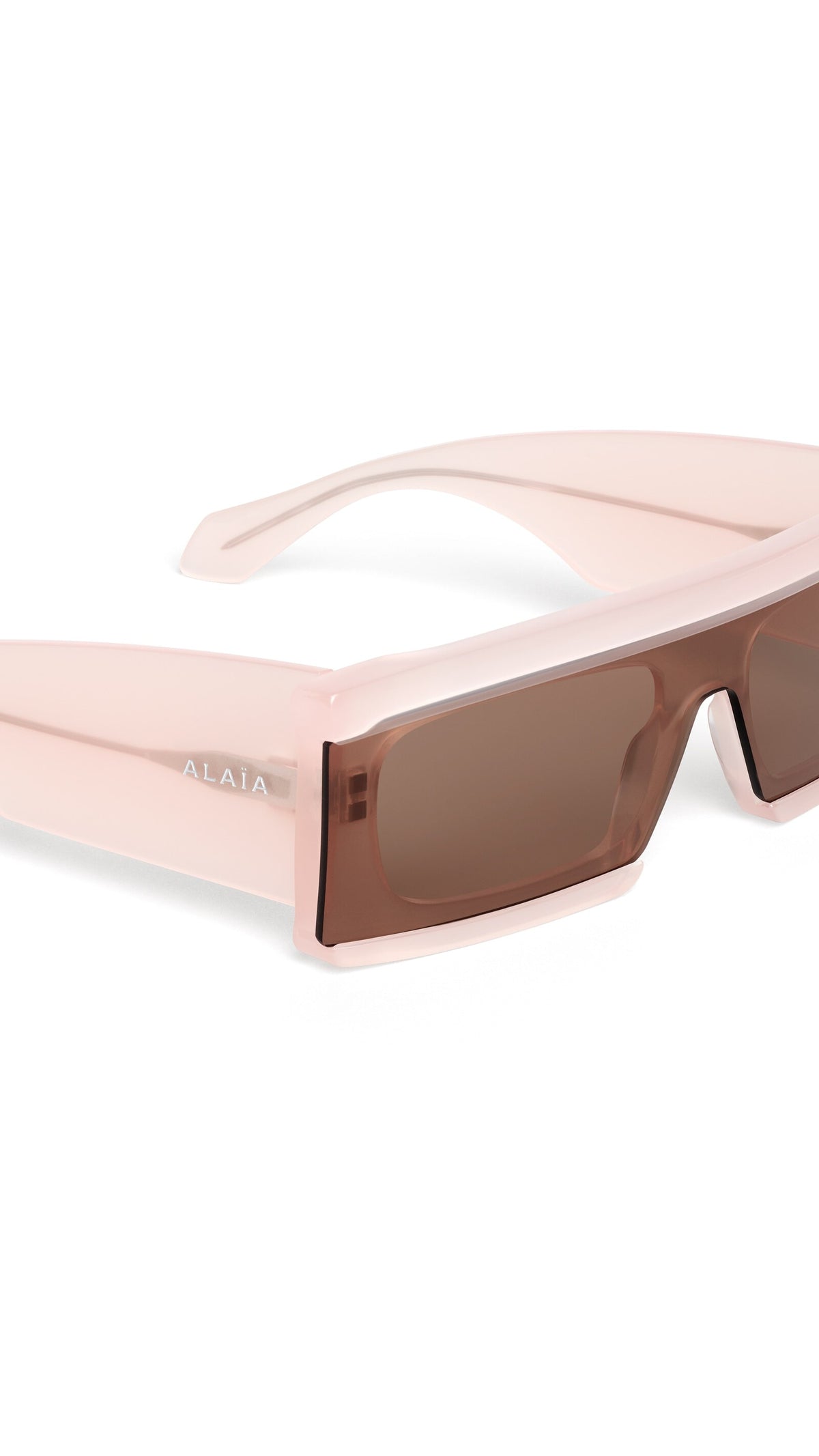 Alaïa Rectangular Mask Sunglasses