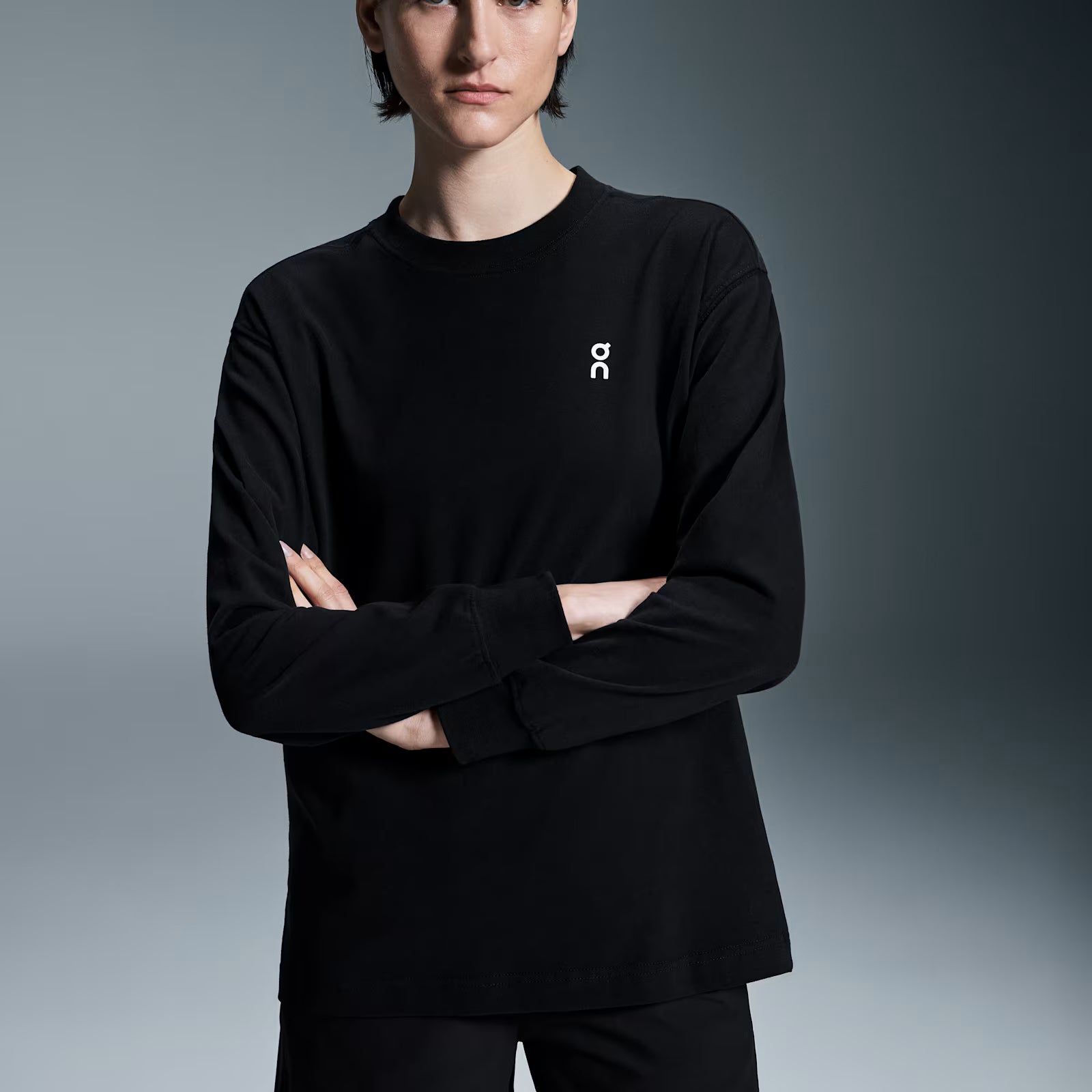On Club Long-T Black (Women'S)