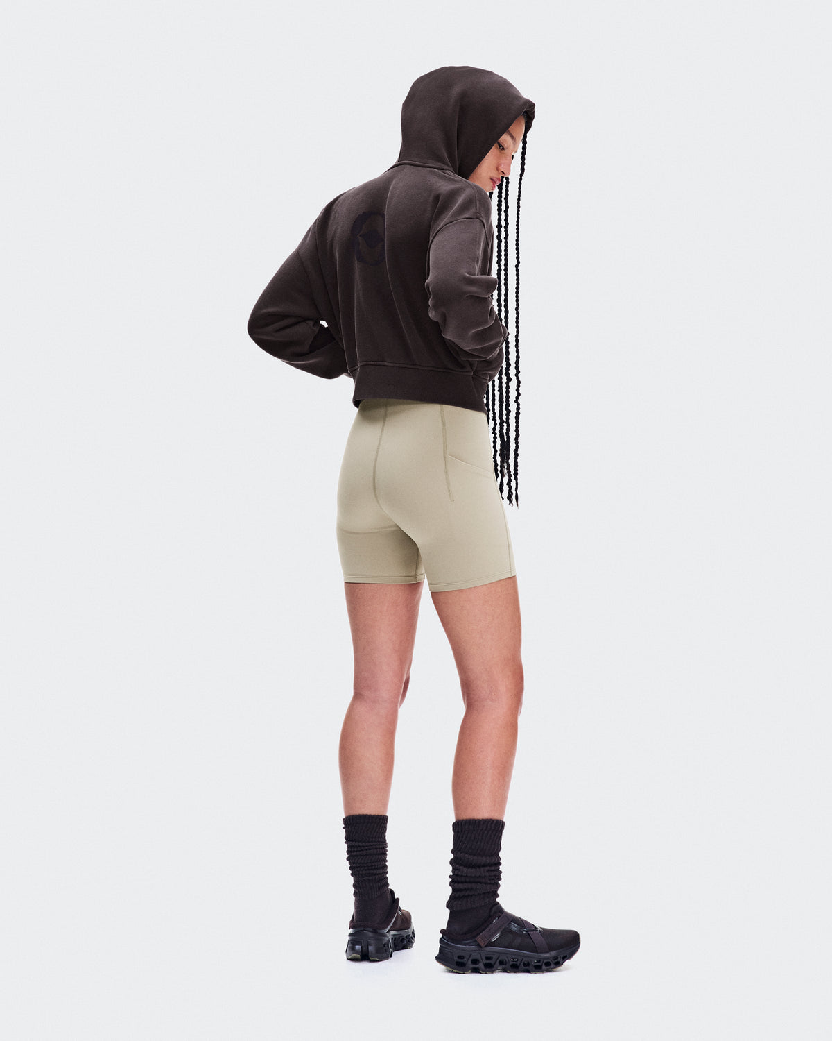 On Club Collective Full Zip Hoodie Fka Espresso (Women'S)