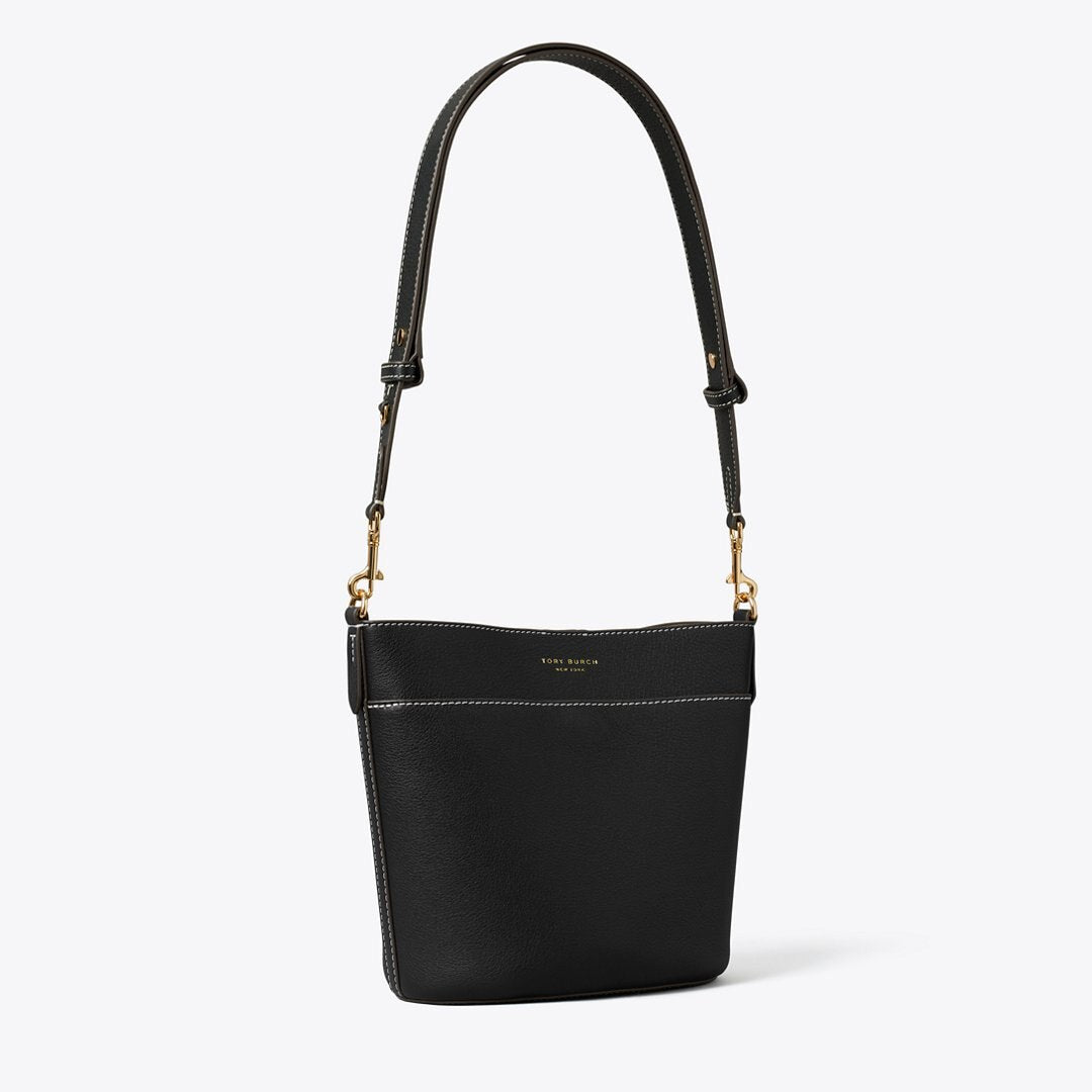 Tory Burch Felix Bucket Bag Black