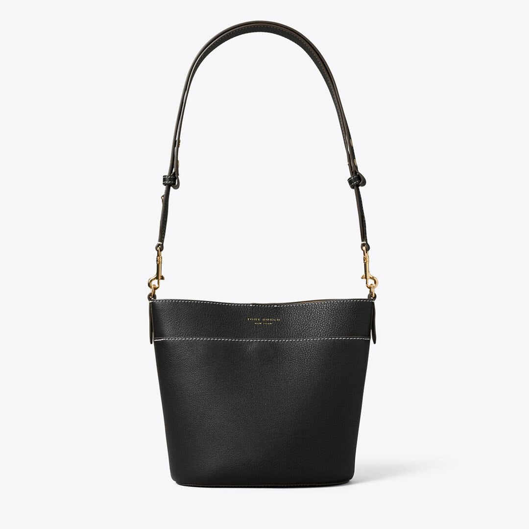 Tory Burch Felix Bucket Bag Black