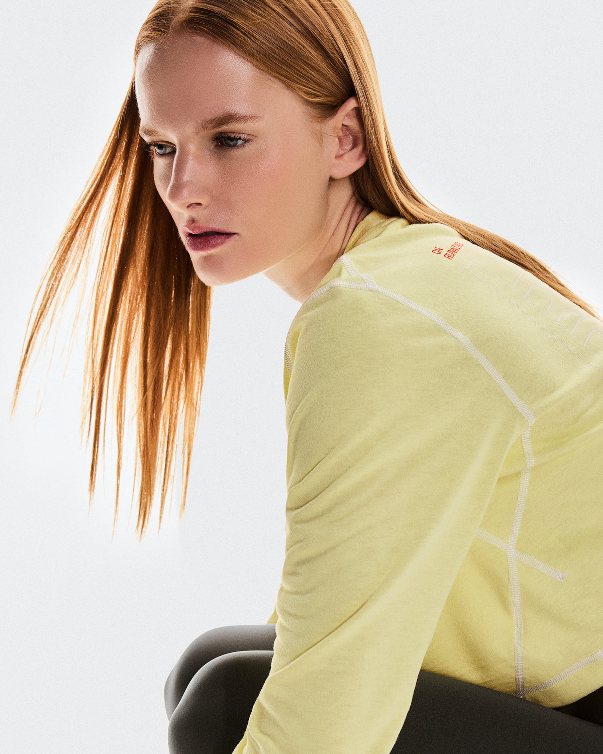 On Active Long-T Crop Graphic Hay (Women'S)