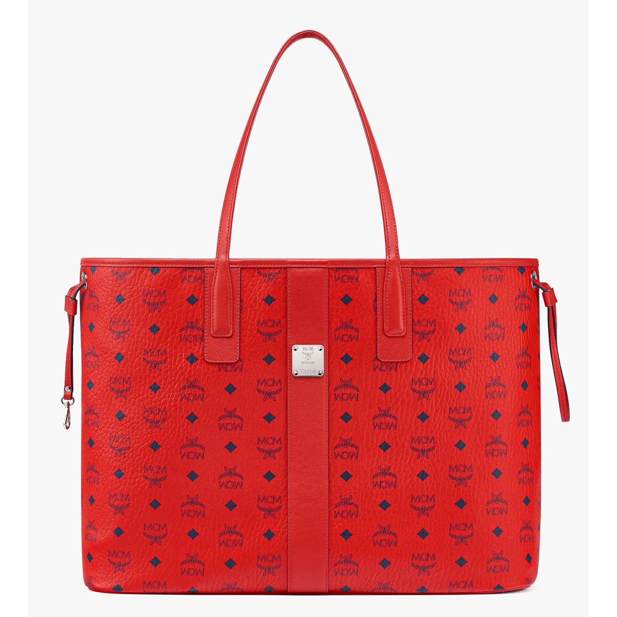 MCM Reversible Liz Shopper In Visetos