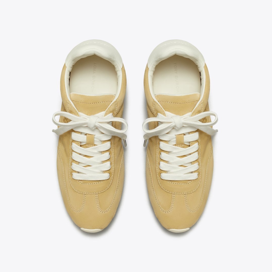 Tory Burch Field Sneaker PRALINE / PRALINE / BLANC
