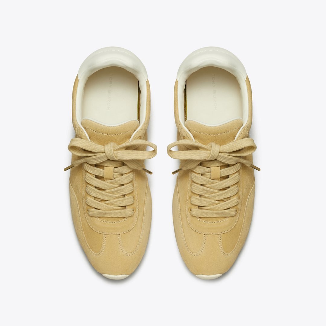 Tory Burch Field Sneaker PRALINE / PRALINE / BLANC