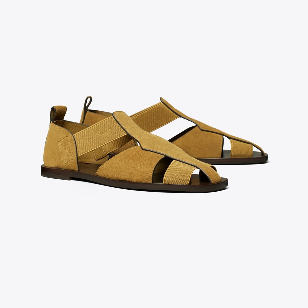 Tory Burch Fisherman Sandal DEEP UMBER