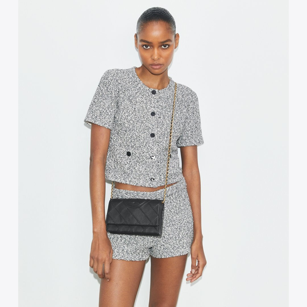 Tory Burch Fleming Crossbody Black