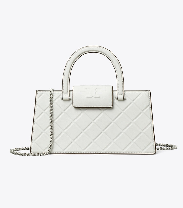 Fleming East-West Tote Blanc Blanc
