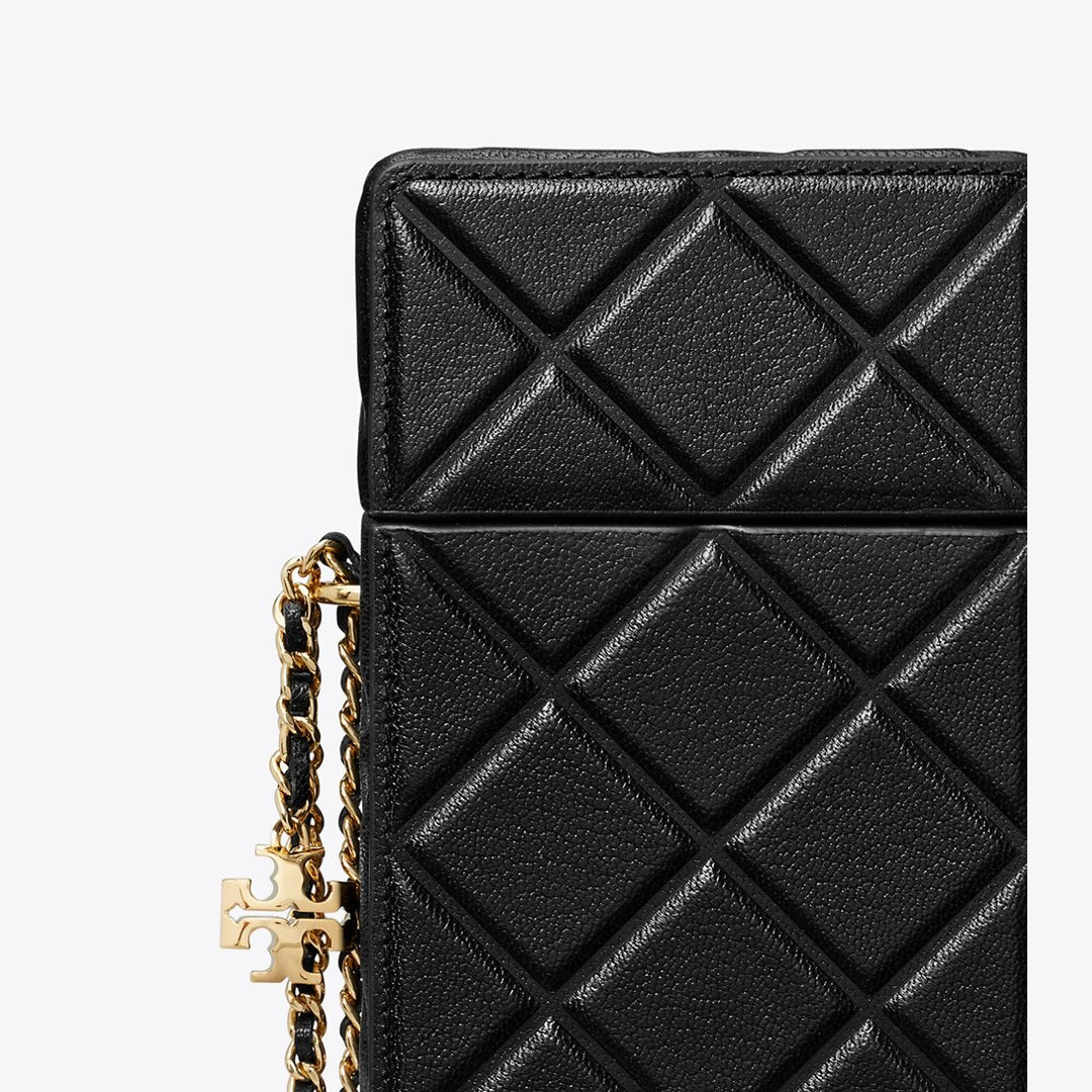 Tory Burch Fleming Phone Crossbody Black