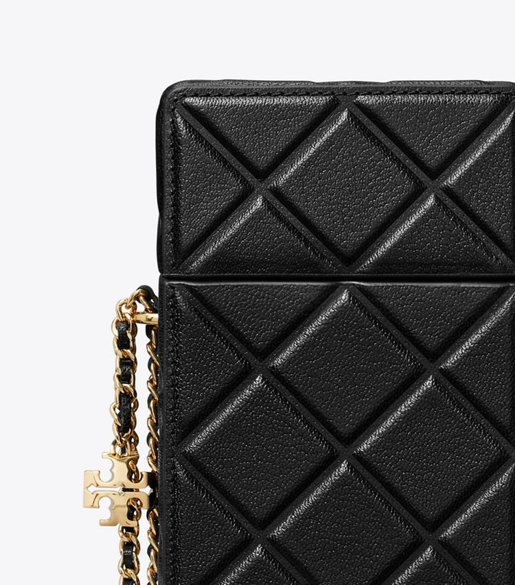 Fleming Phone Crossbody Black Black