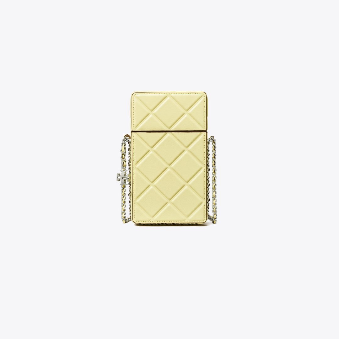 Tory Burch Fleming Phone Crossbody Frozen Zest