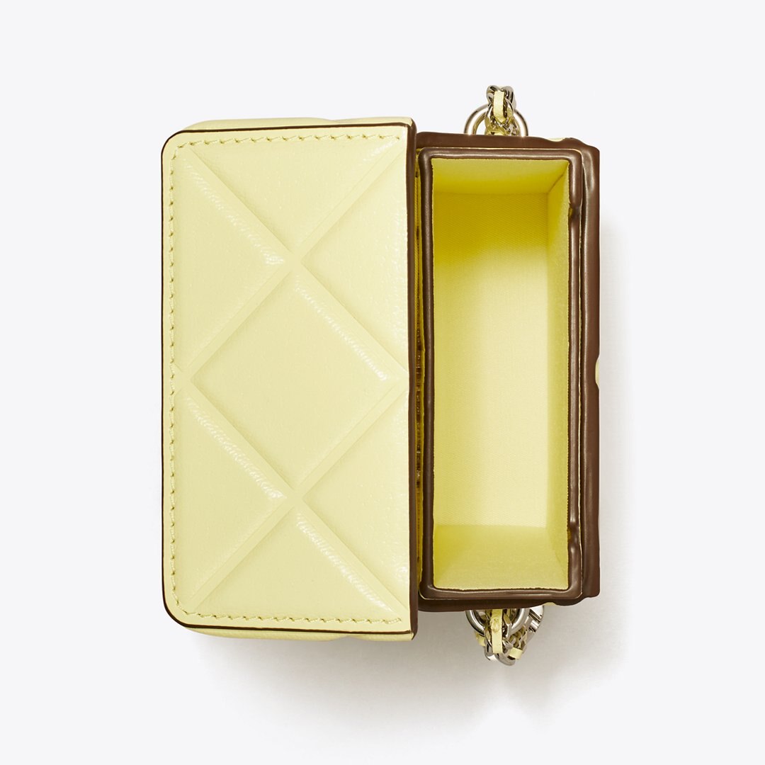 Tory Burch Fleming Phone Crossbody Frozen Zest