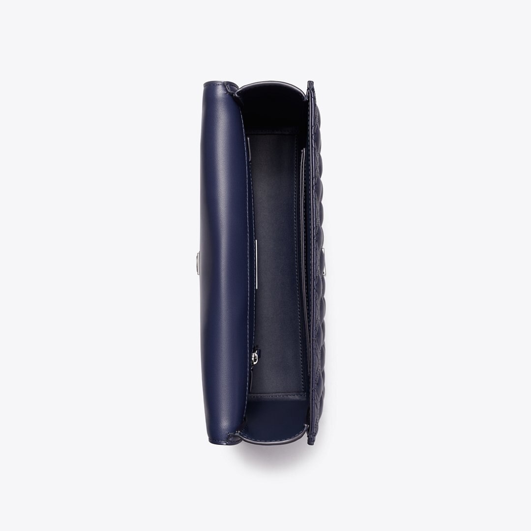 Tory Burch Fleming Shoulder Bag Royal Navy