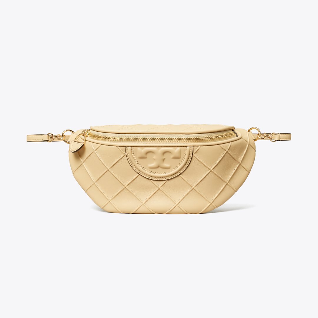 Tory Burch Fleming Soft Belt Bag Vanilla Soft Serve