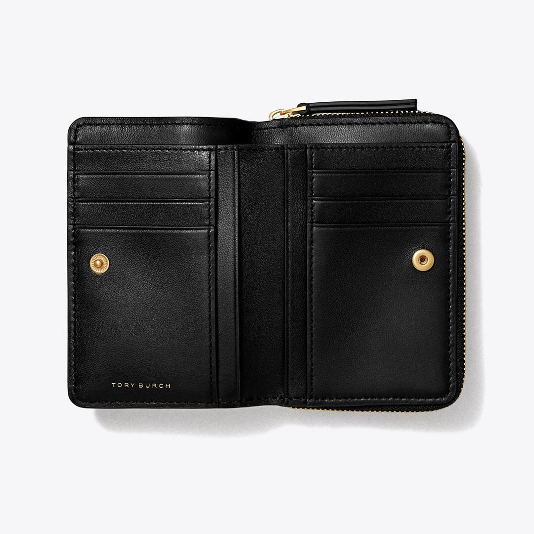 Tory Burch Fleming Soft Bi-Fold Wallet Black