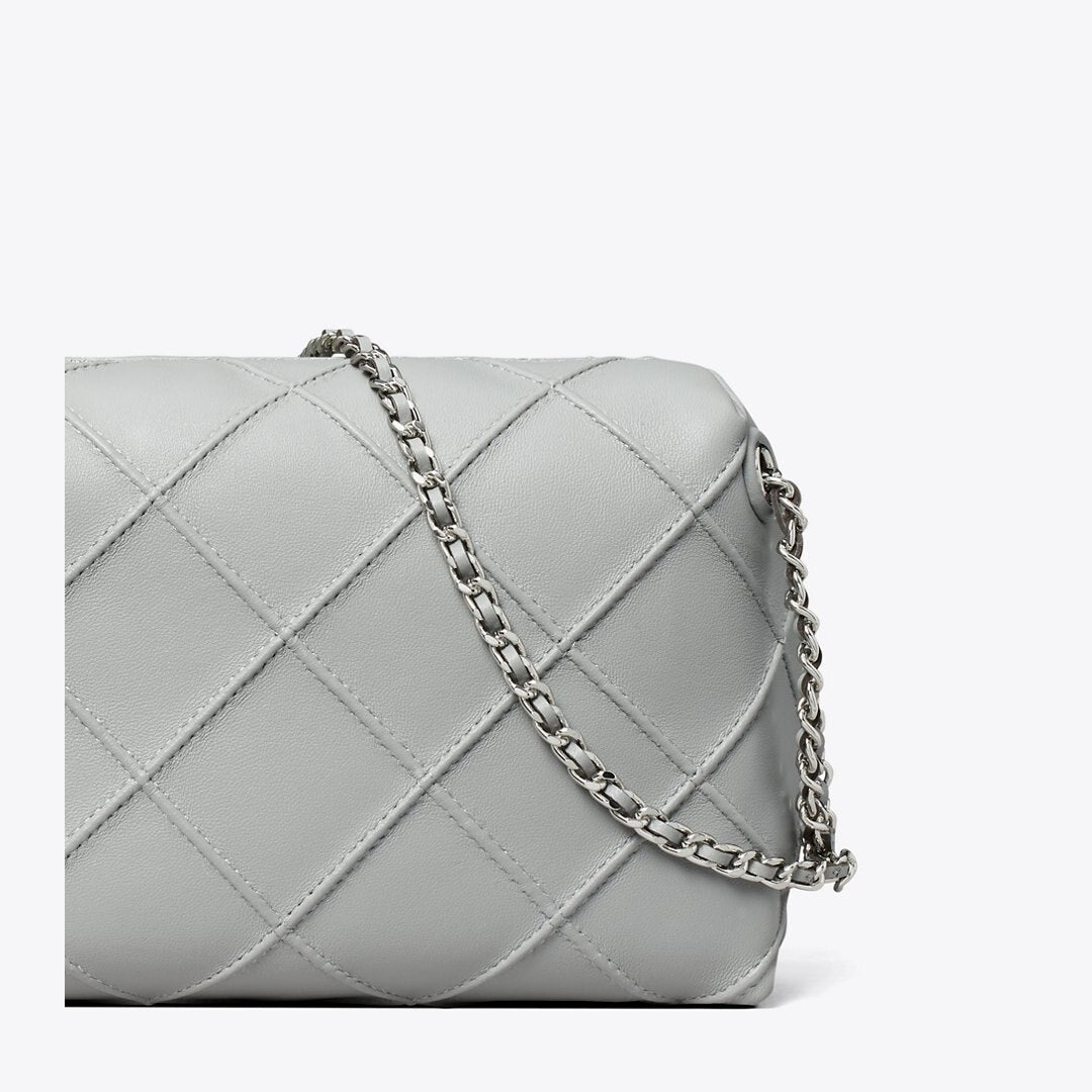 Tory Burch Fleming Soft Crossbody Bag Gray