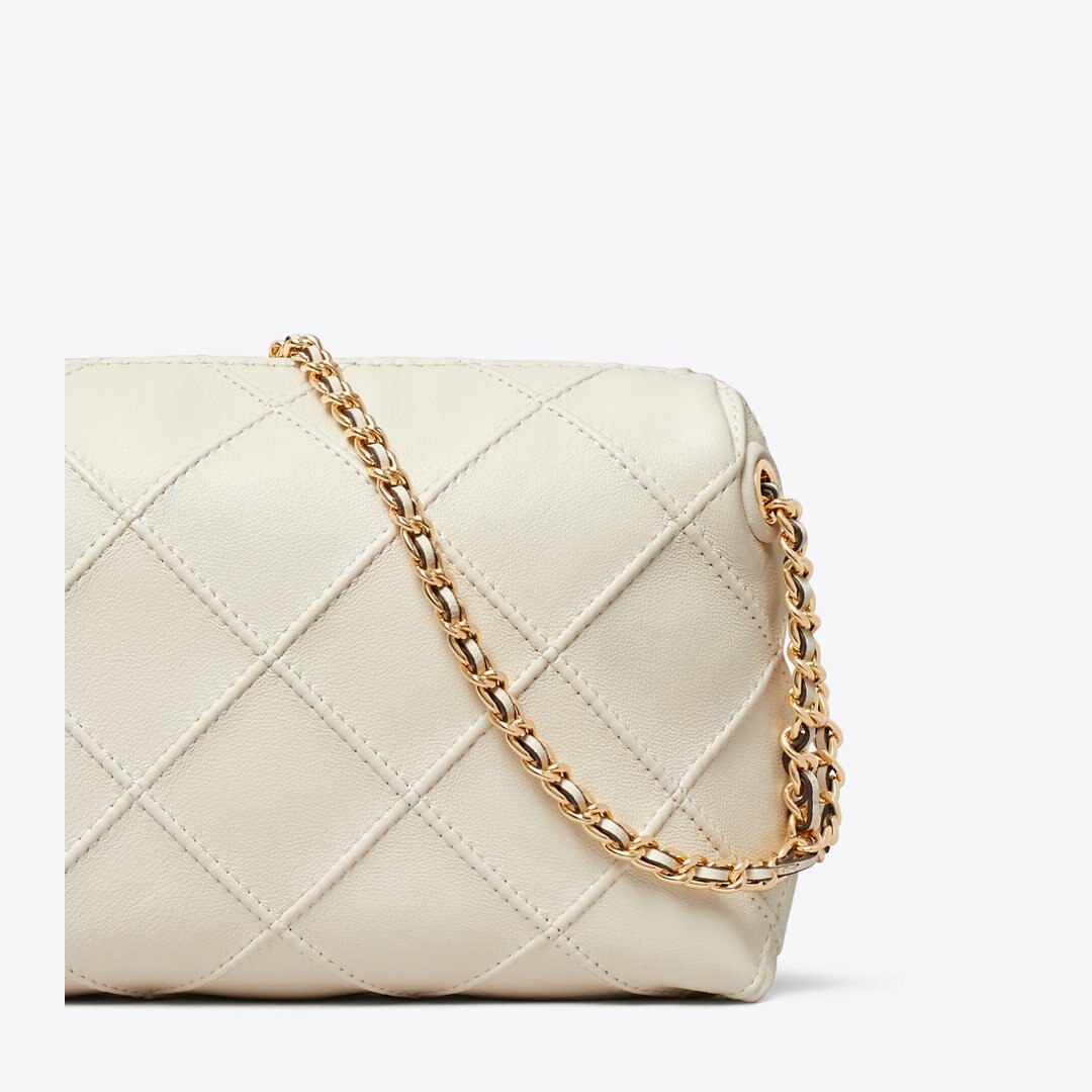 Tory Burch Fleming Soft Crossbody Bag Light Cream