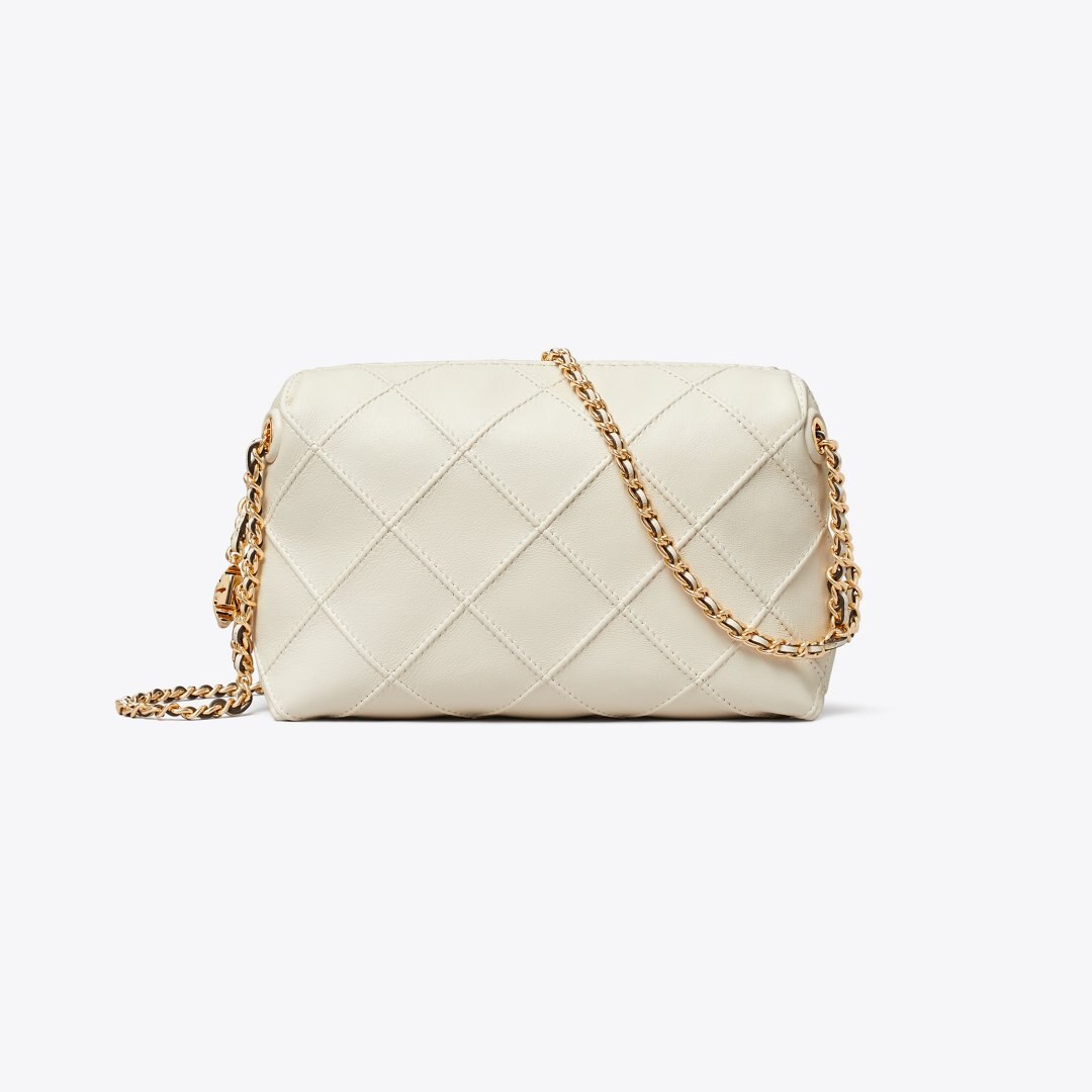 Tory Burch Fleming Soft Crossbody Bag Light Cream