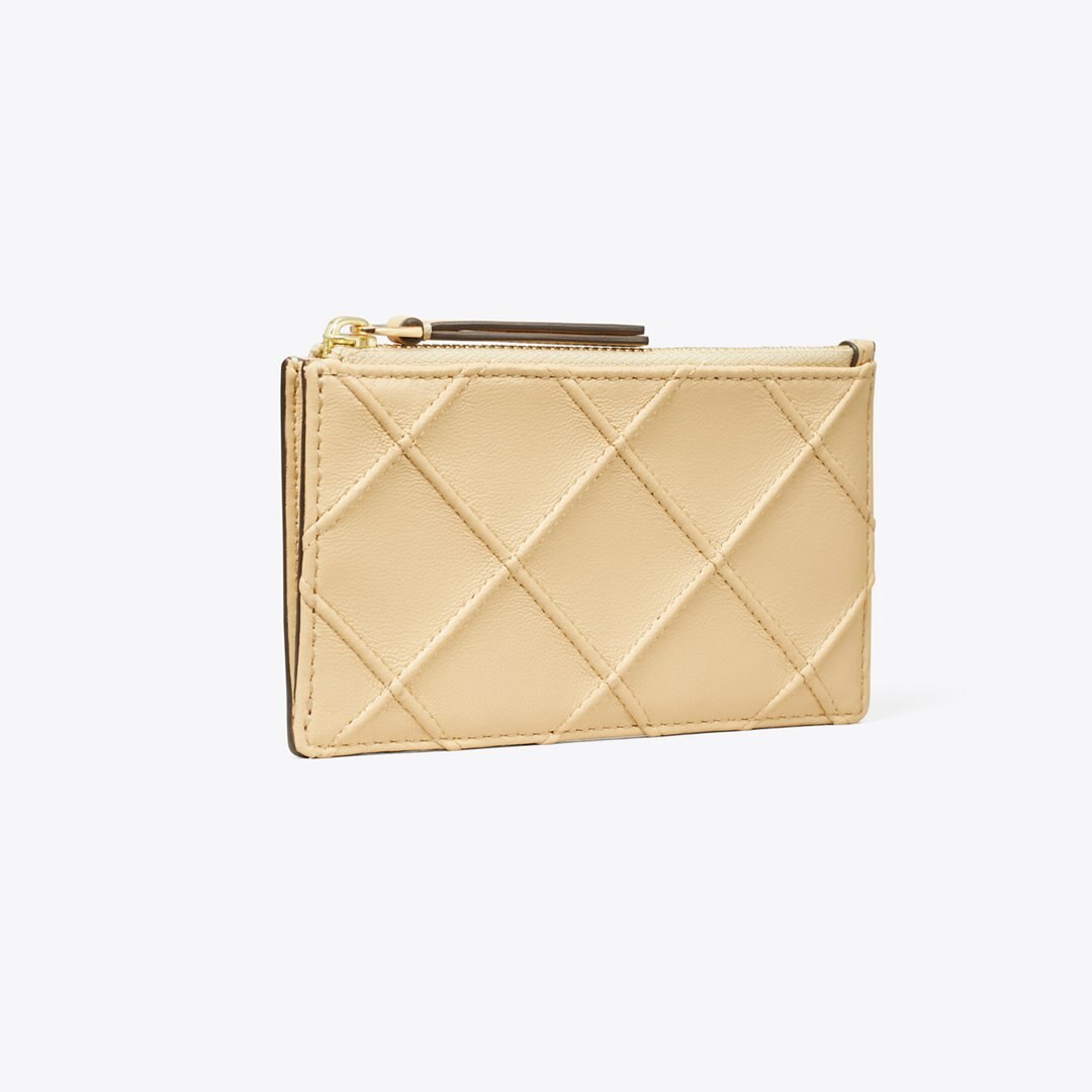 Tory Burch Fleming Zip Card Case Soft Serve