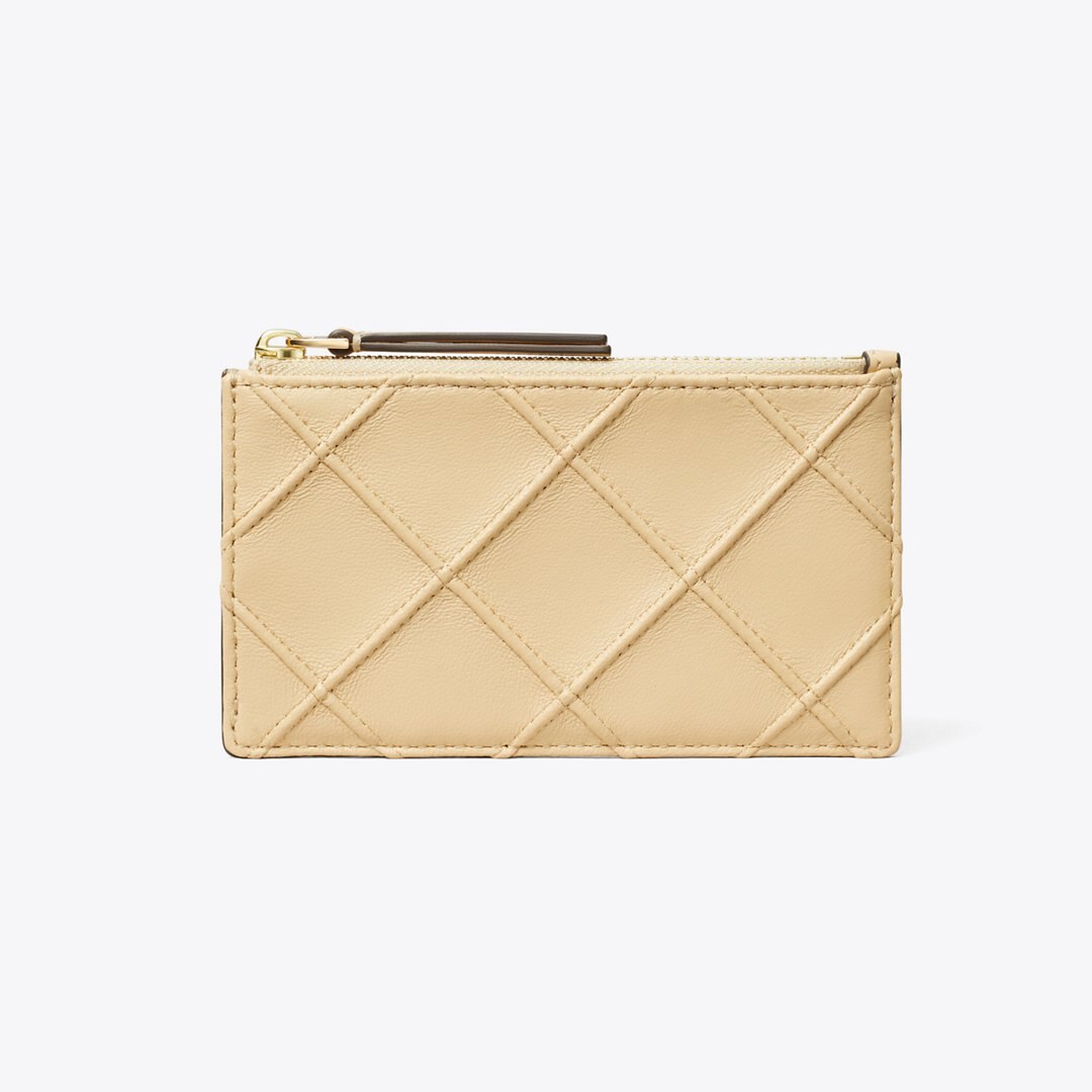 Tory Burch Fleming Zip Card Case Soft Serve