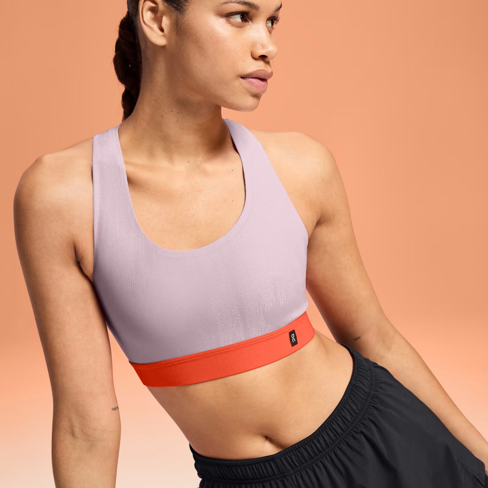 On Pace Bra Mauve | Flame (Women'S)