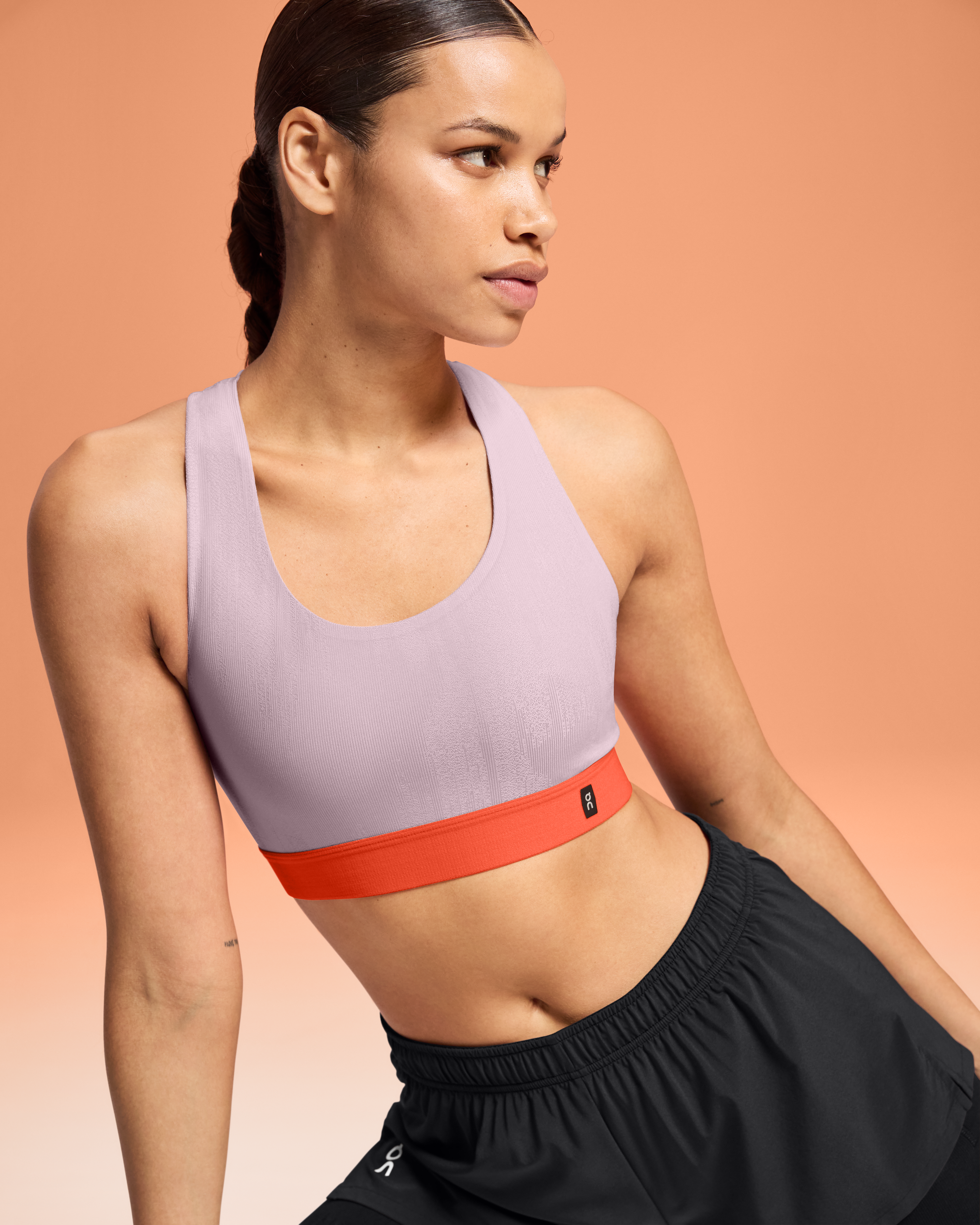 On Pace Bra Mauve | Flame (Women'S)