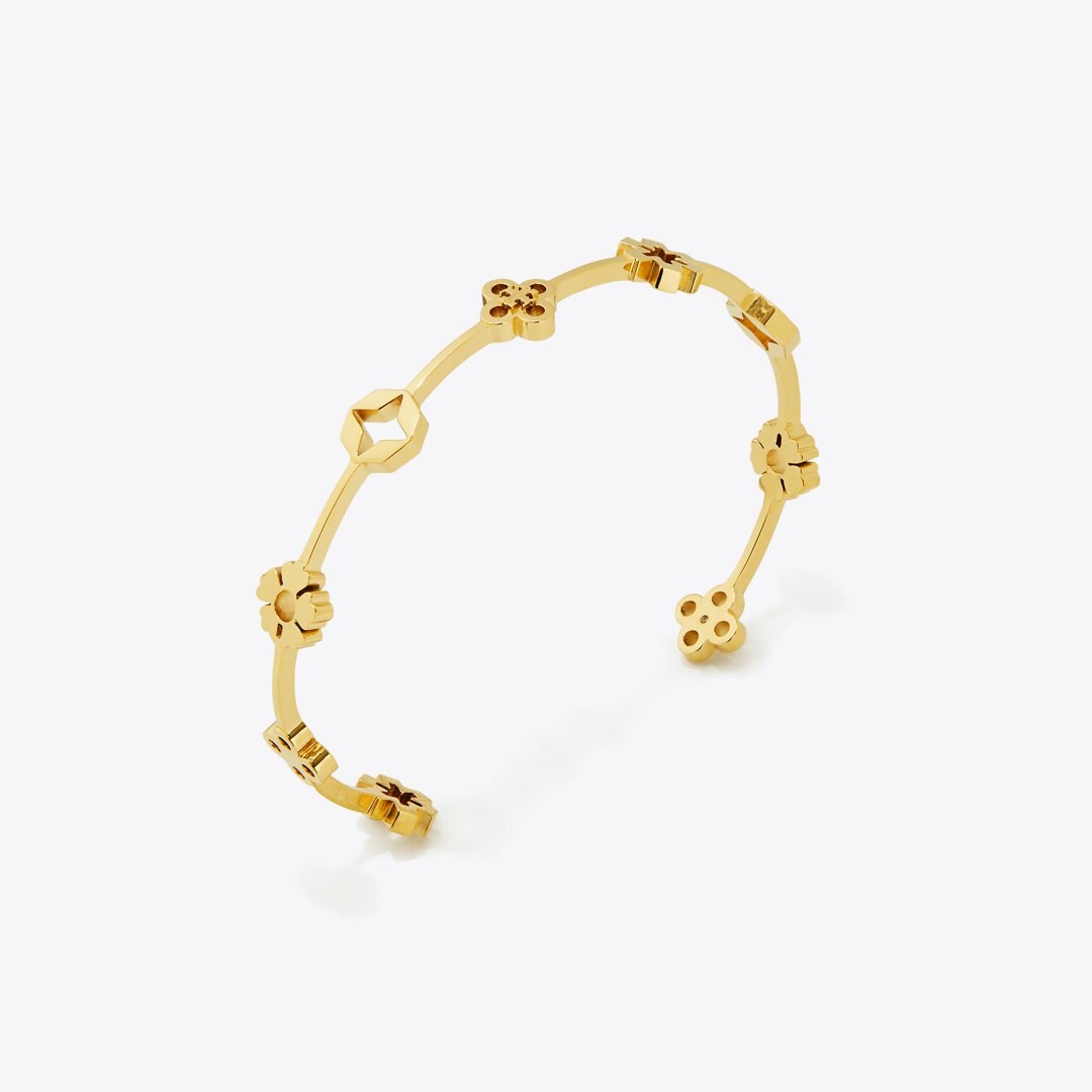 Tory Burch Forget Me Not Cuff Tory Gold