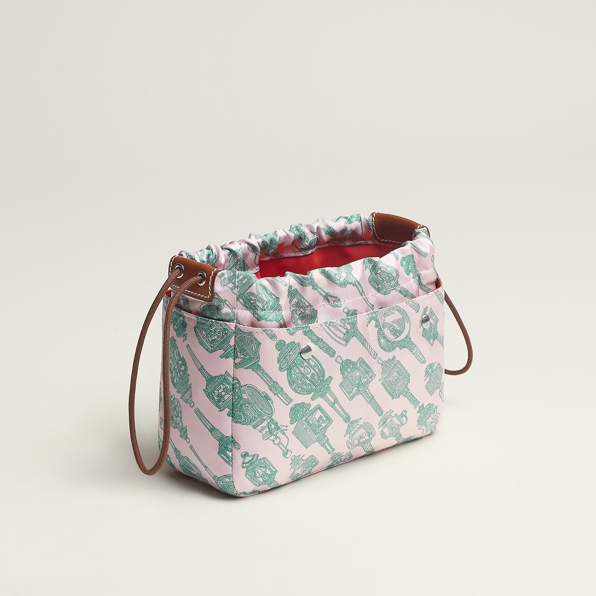 Hermes Fourbi 20 Pouch Rose Darling