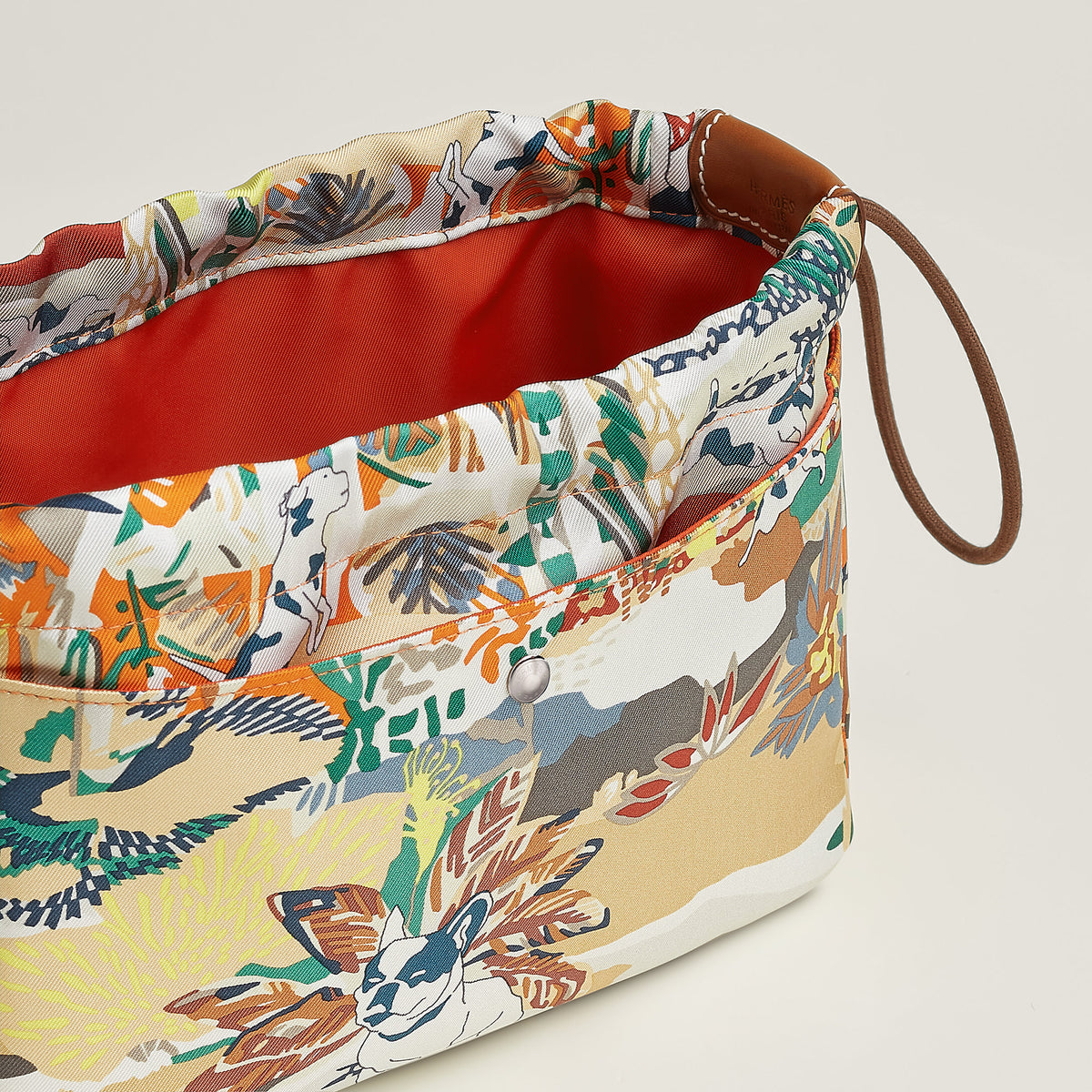 Hermes Fourbi 20 Pouch Orange