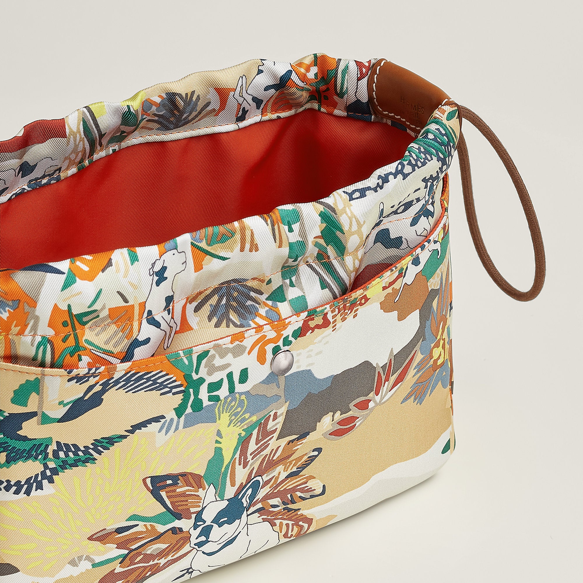 Hermes Fourbi 20 Pouch Rose Darling