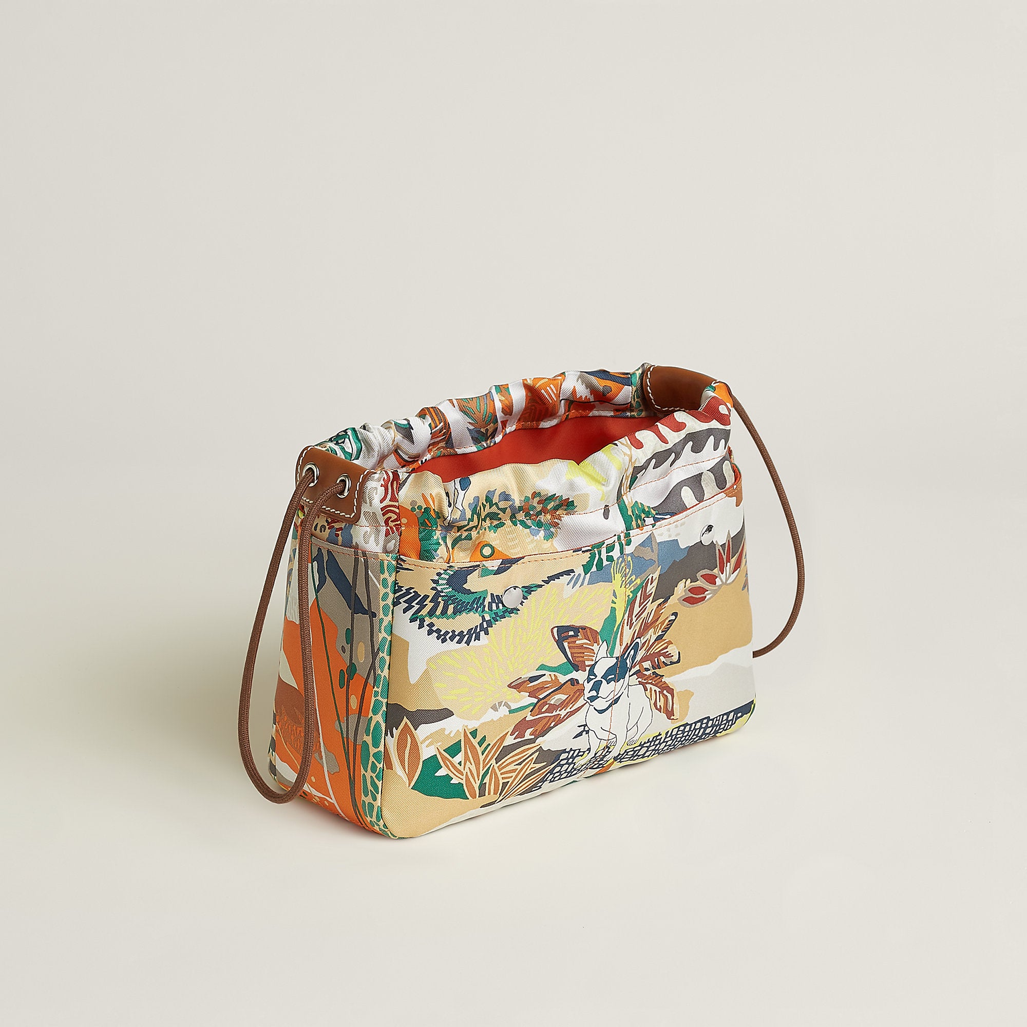 Hermes Fourbi 20 Pouch Orange