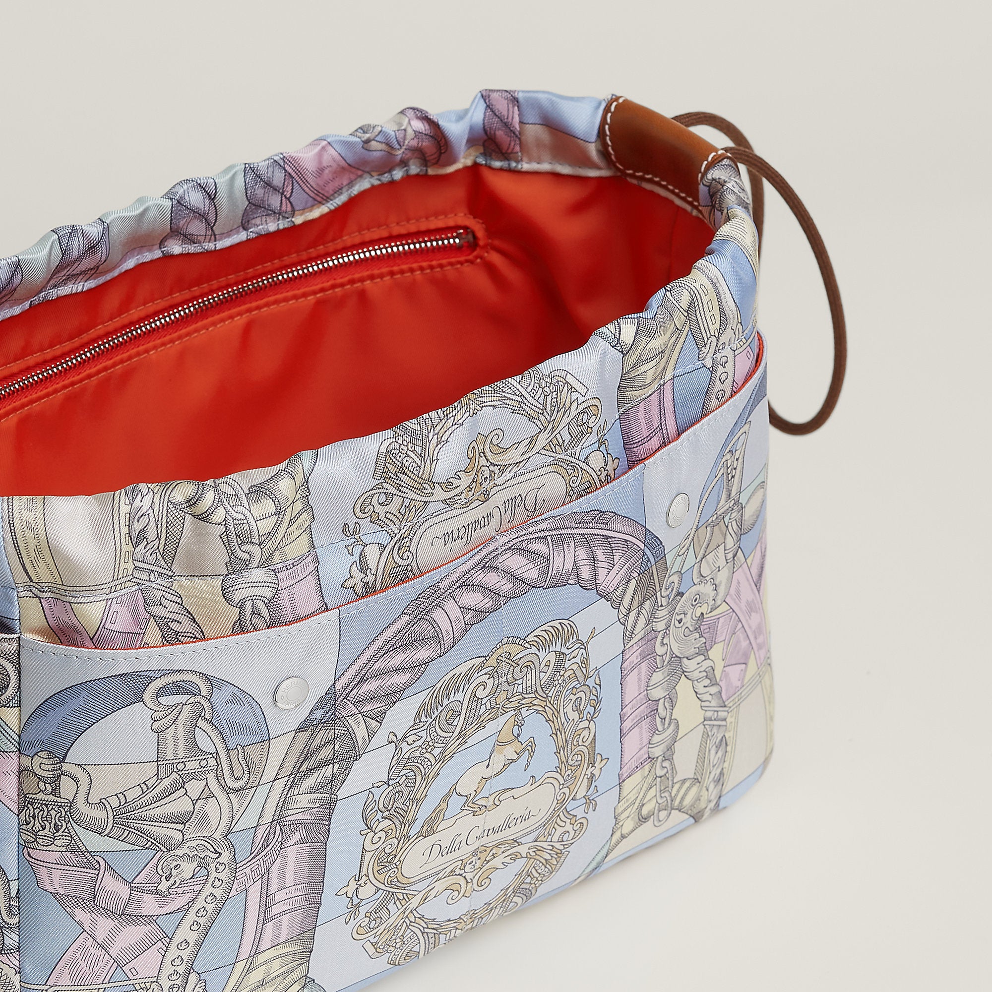 Hermes Fourbi 25 Pouch Bleu Paradis