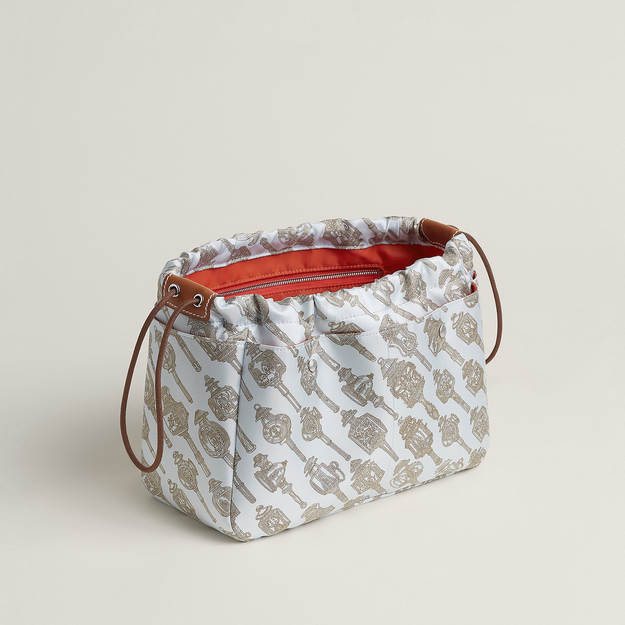 Hermes Fourbi 25 Pouch Bleu Brume
