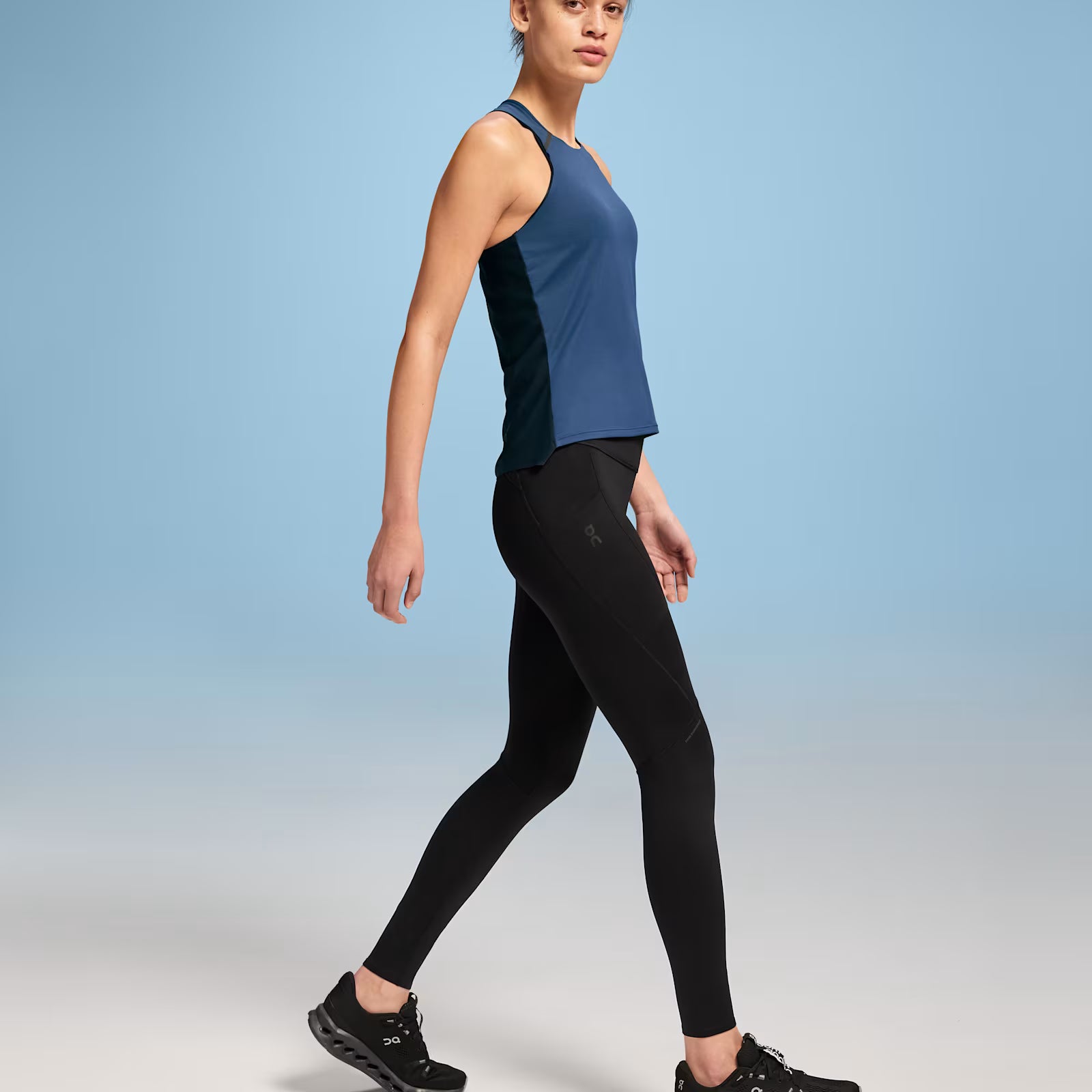 On Performance Tank Denim | Navy (Women'S)