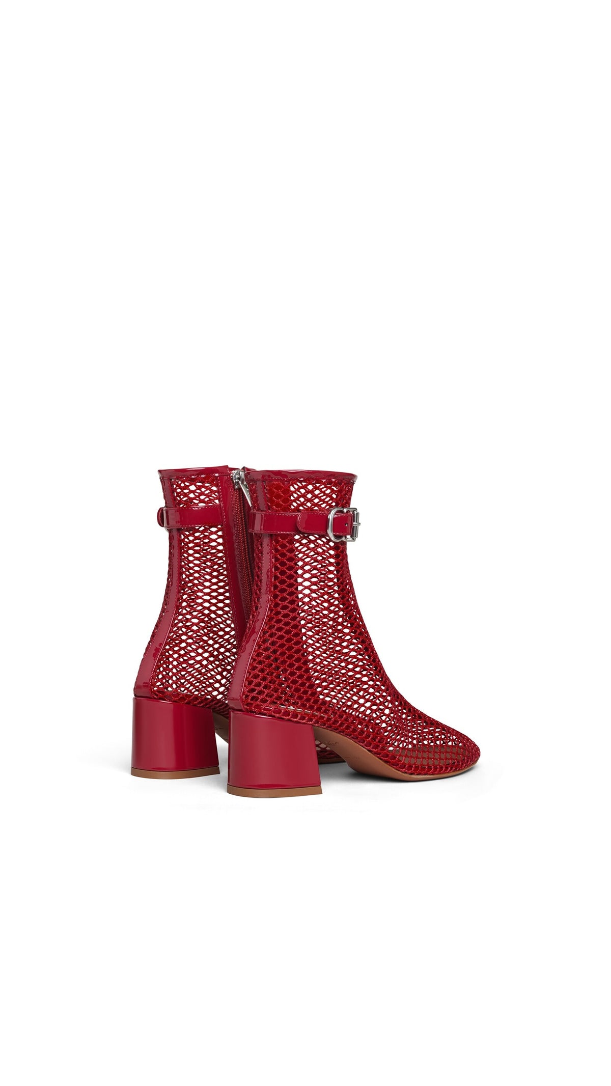Alaïa Boots 55 In Fishnet