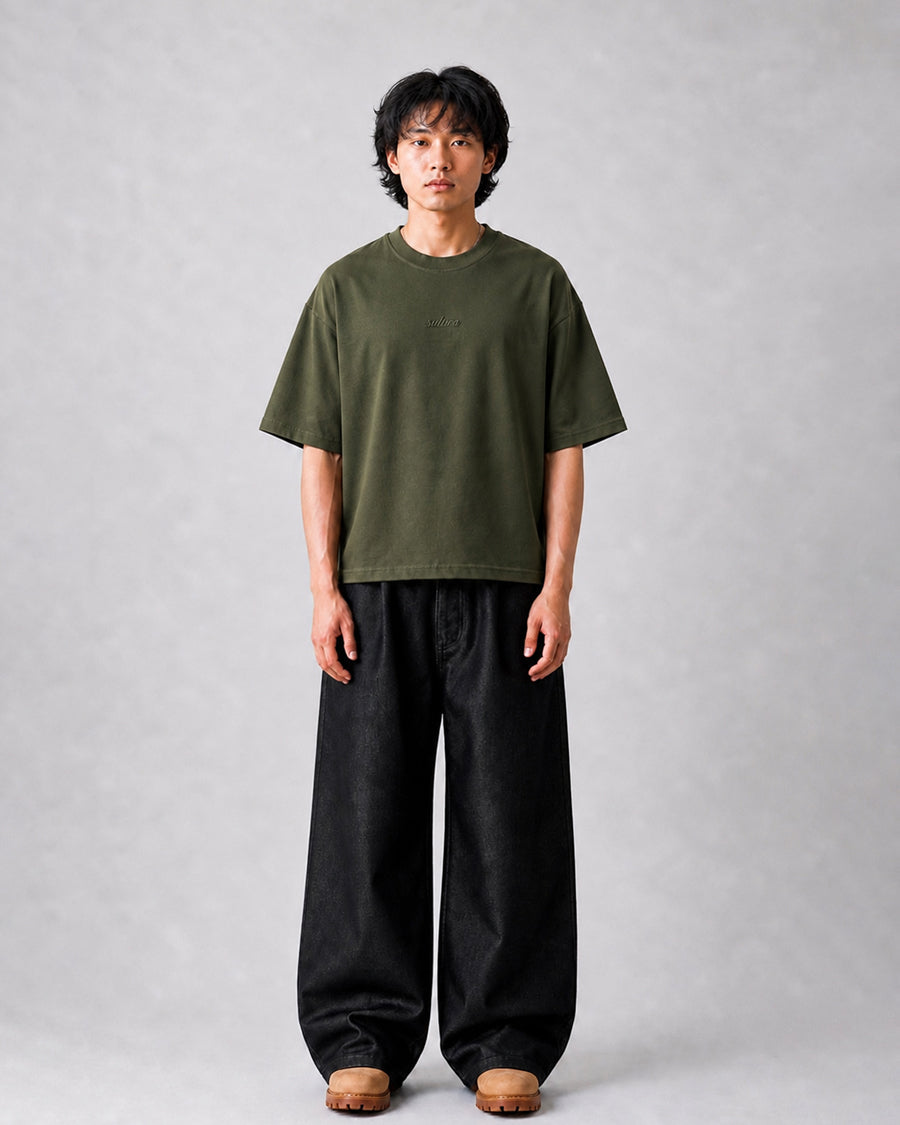 OLIVE SIGNATURE TEE