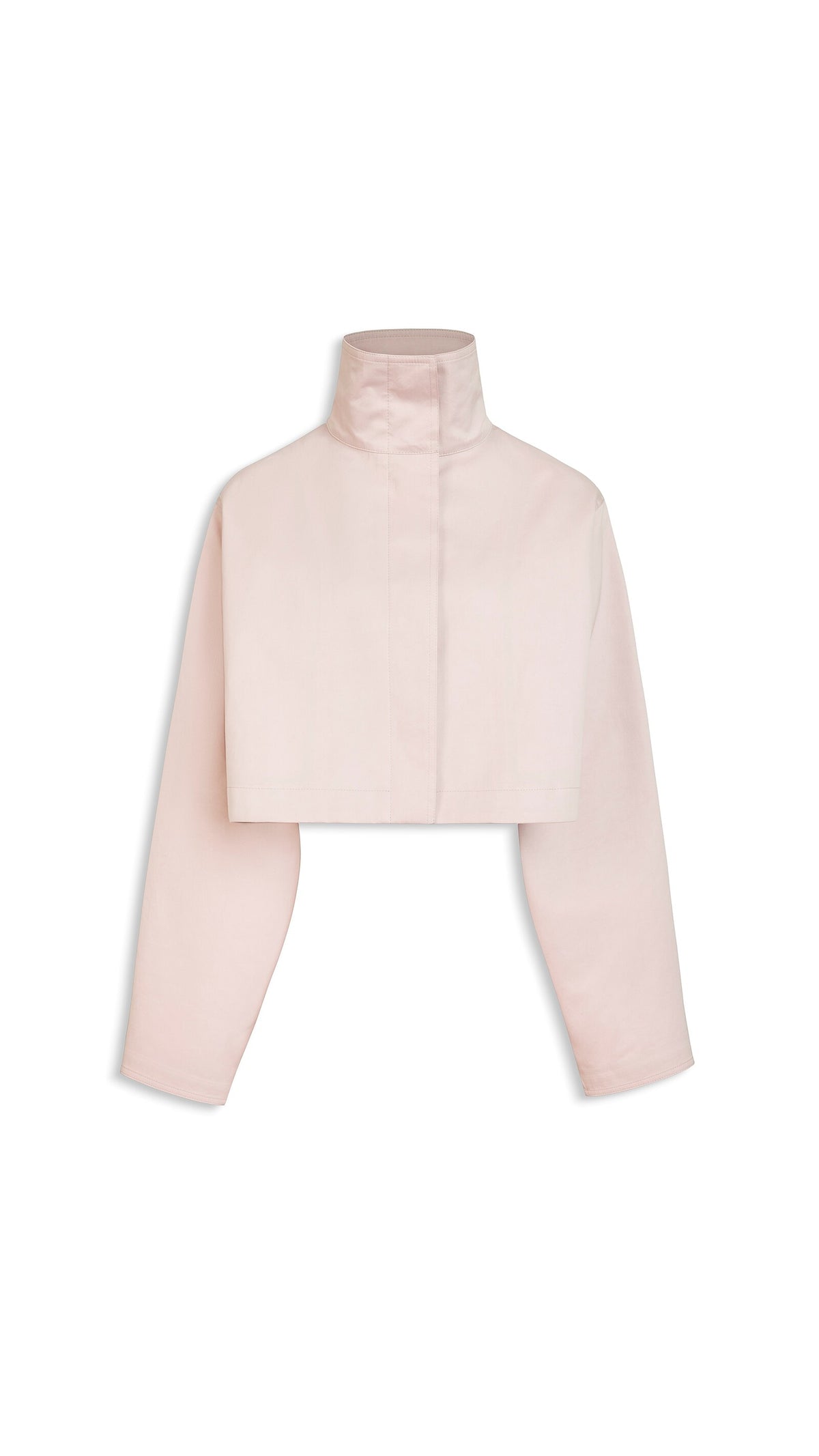 Alaïa Silk Cotton Cropped Jacket