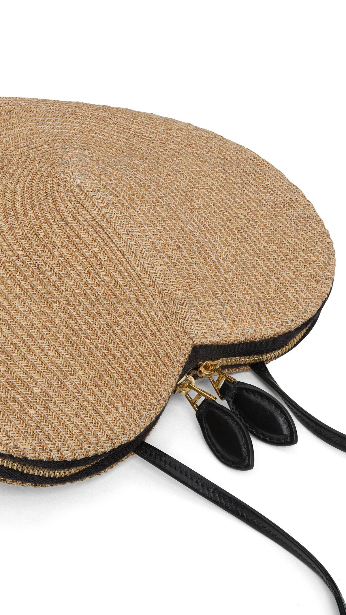 Alaïa Le Cœur Bag In Paper Straw
