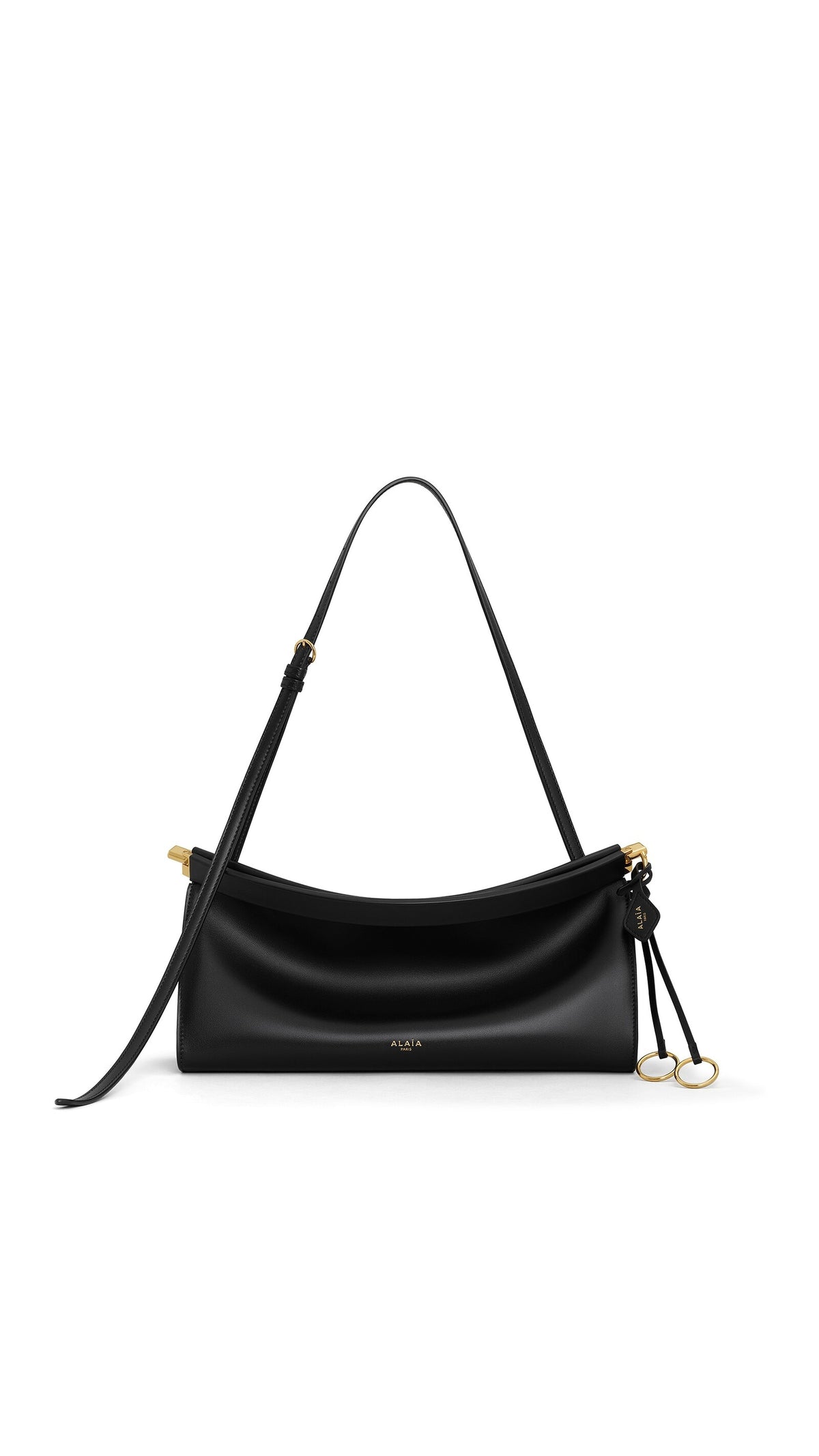 Alaïa Le Click East West Medium Bag In Calfskin