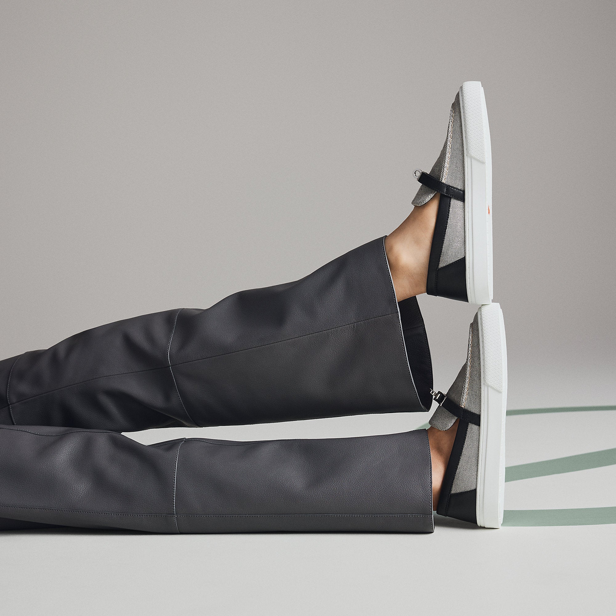 Hermes Game Slip On Sneaker Noir