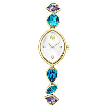 Swarovski Gema Watch Crystal Bracelet Gold Tone Gold-Tone Finish SW5749569
