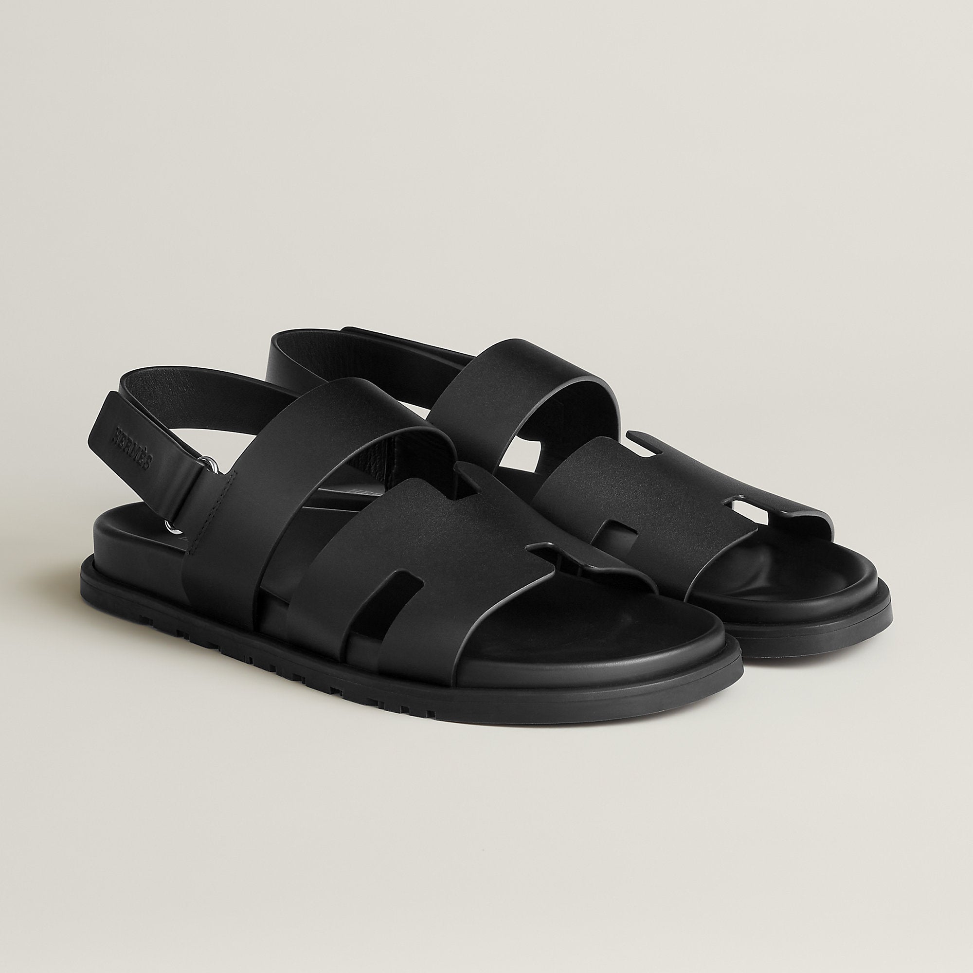 Hermes Genius Sandal Noir