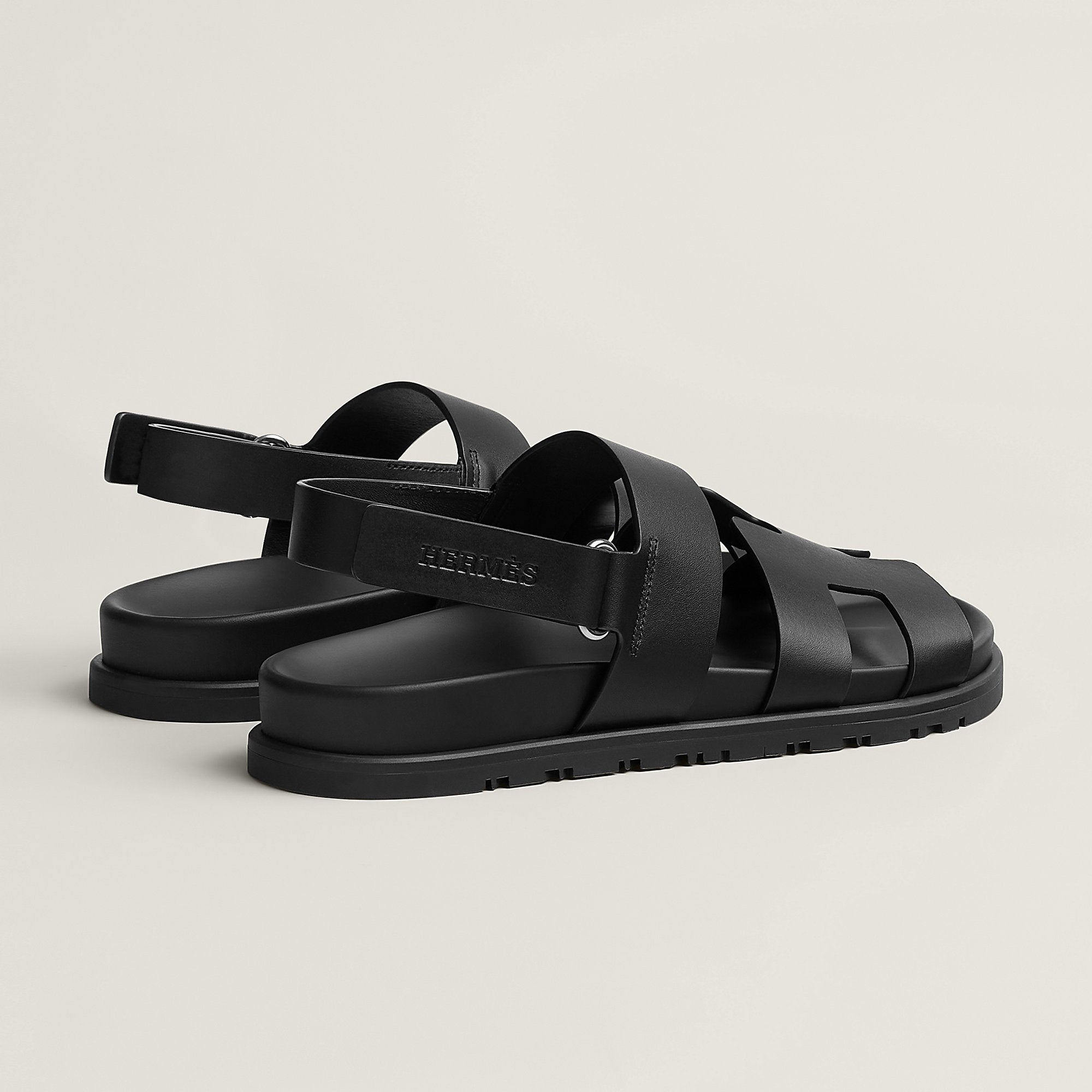 Hermes Genius Sandal Noir
