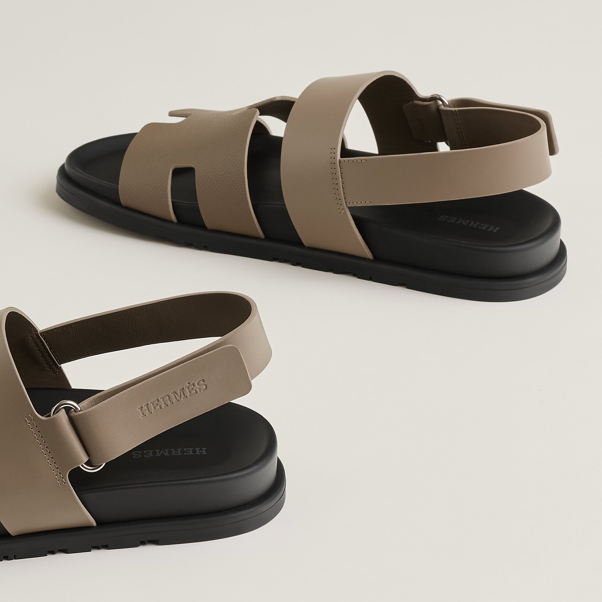 Hermes Genius Sandal Toupe