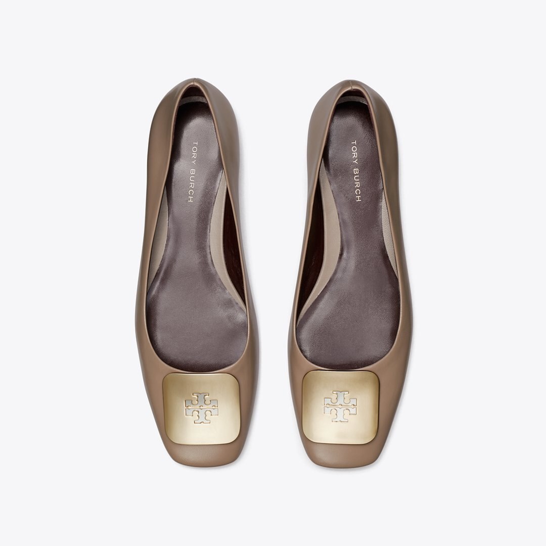 Tory Burch Georgia Ballet ECRU