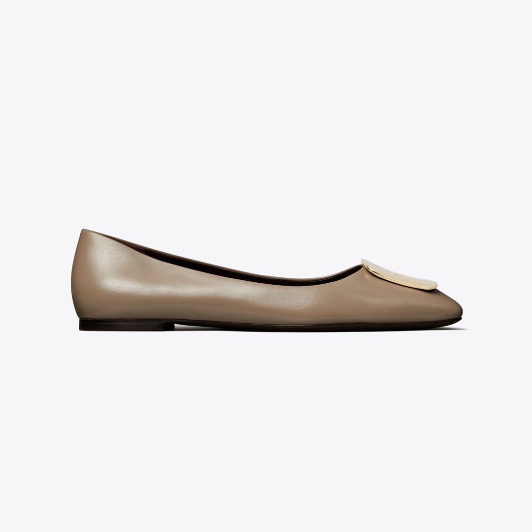 Tory Burch Georgia Ballet ECRU
