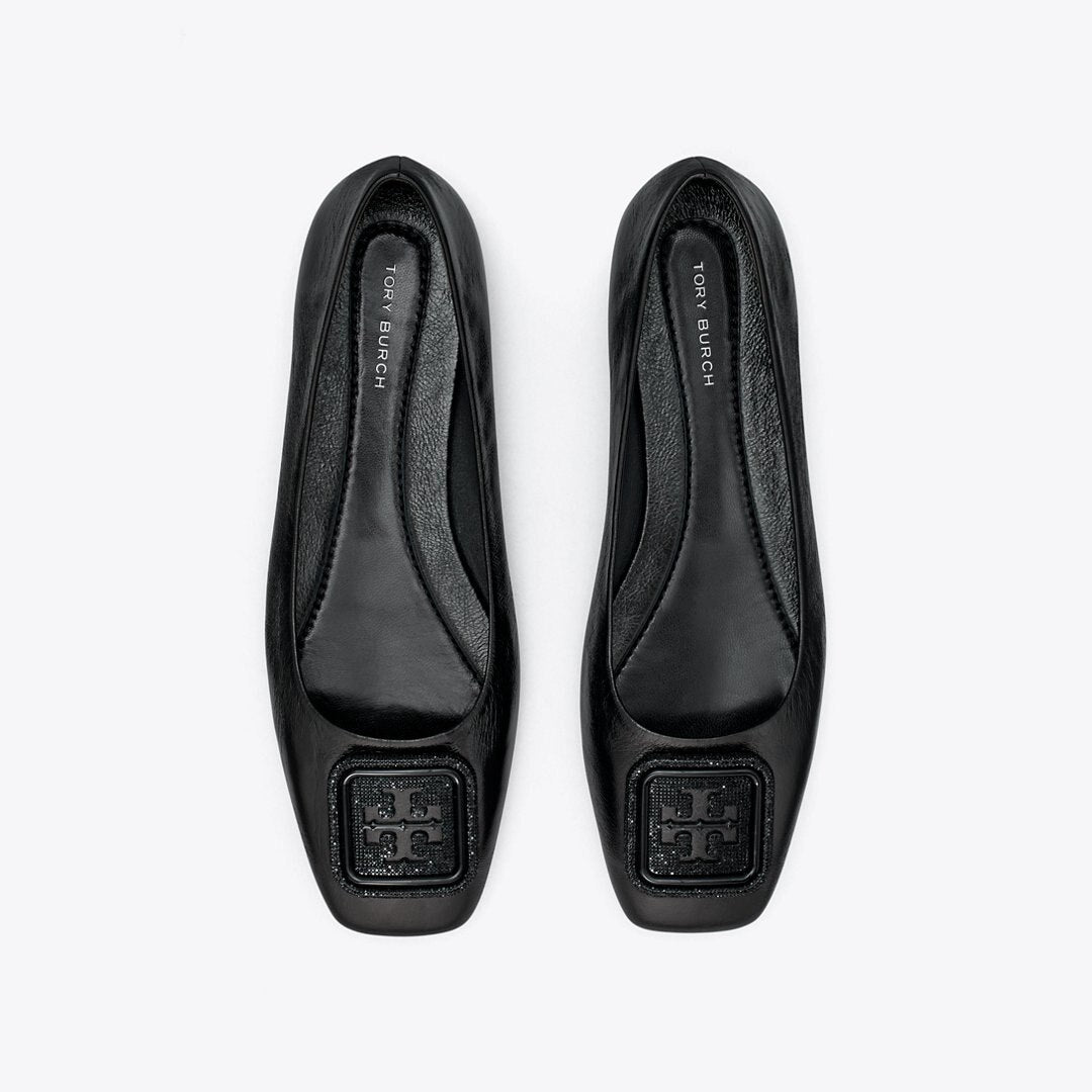 Tory Burch Georgia Pav Ballet PERFECT BLACK